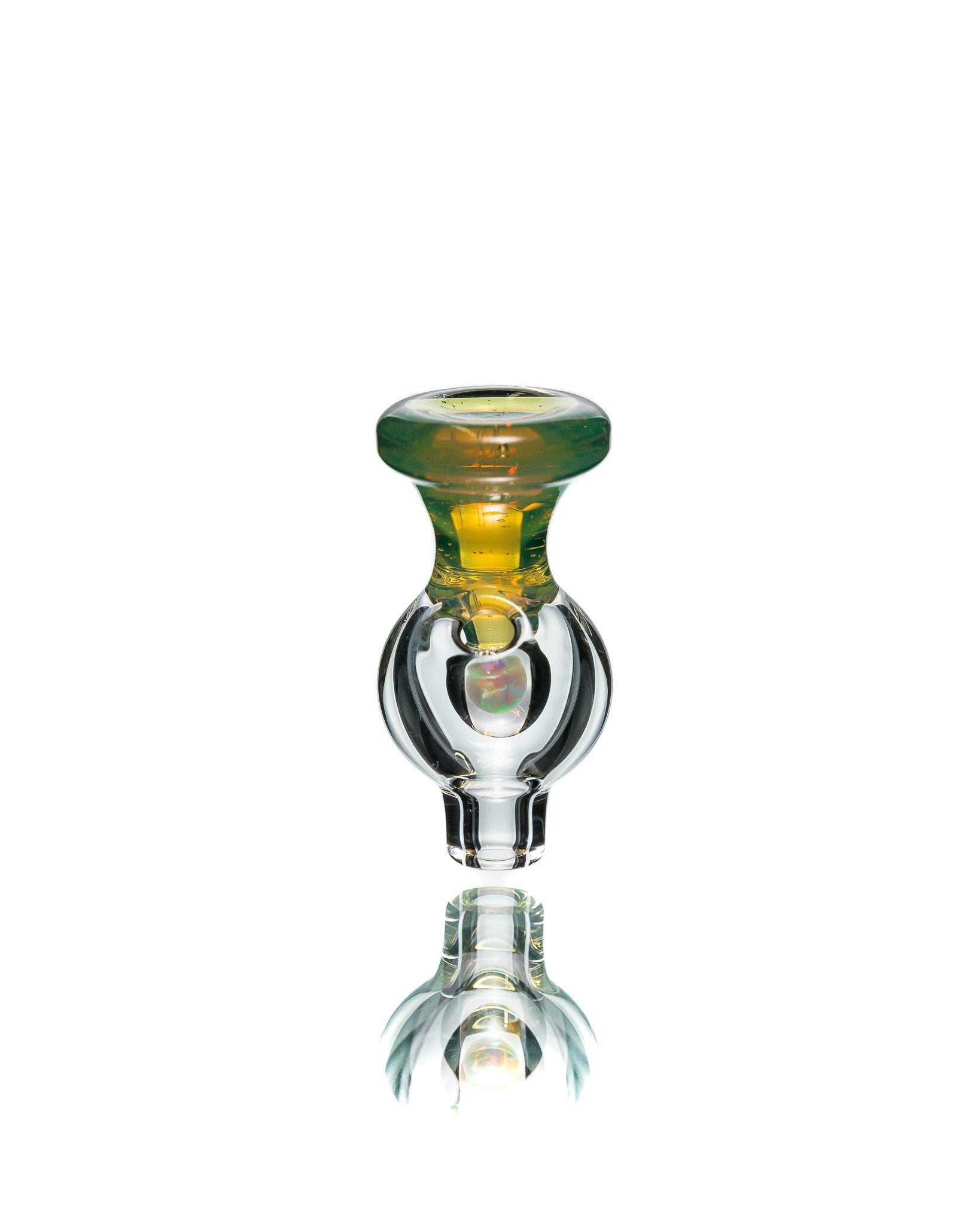 Soup Glass - Fumed/Clear Puffco Bubble Caps