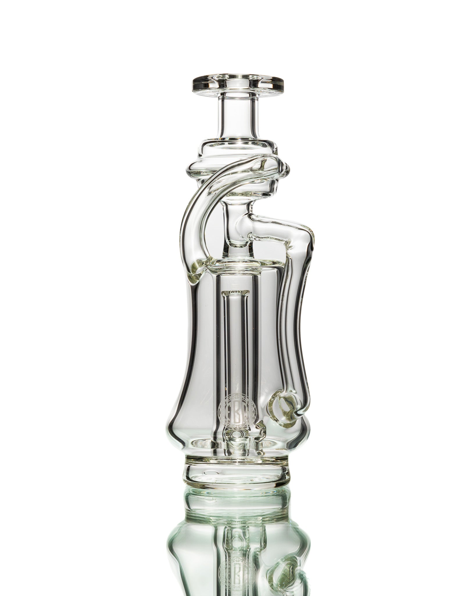 FatBoy Glass - Clear Puffco Recycler