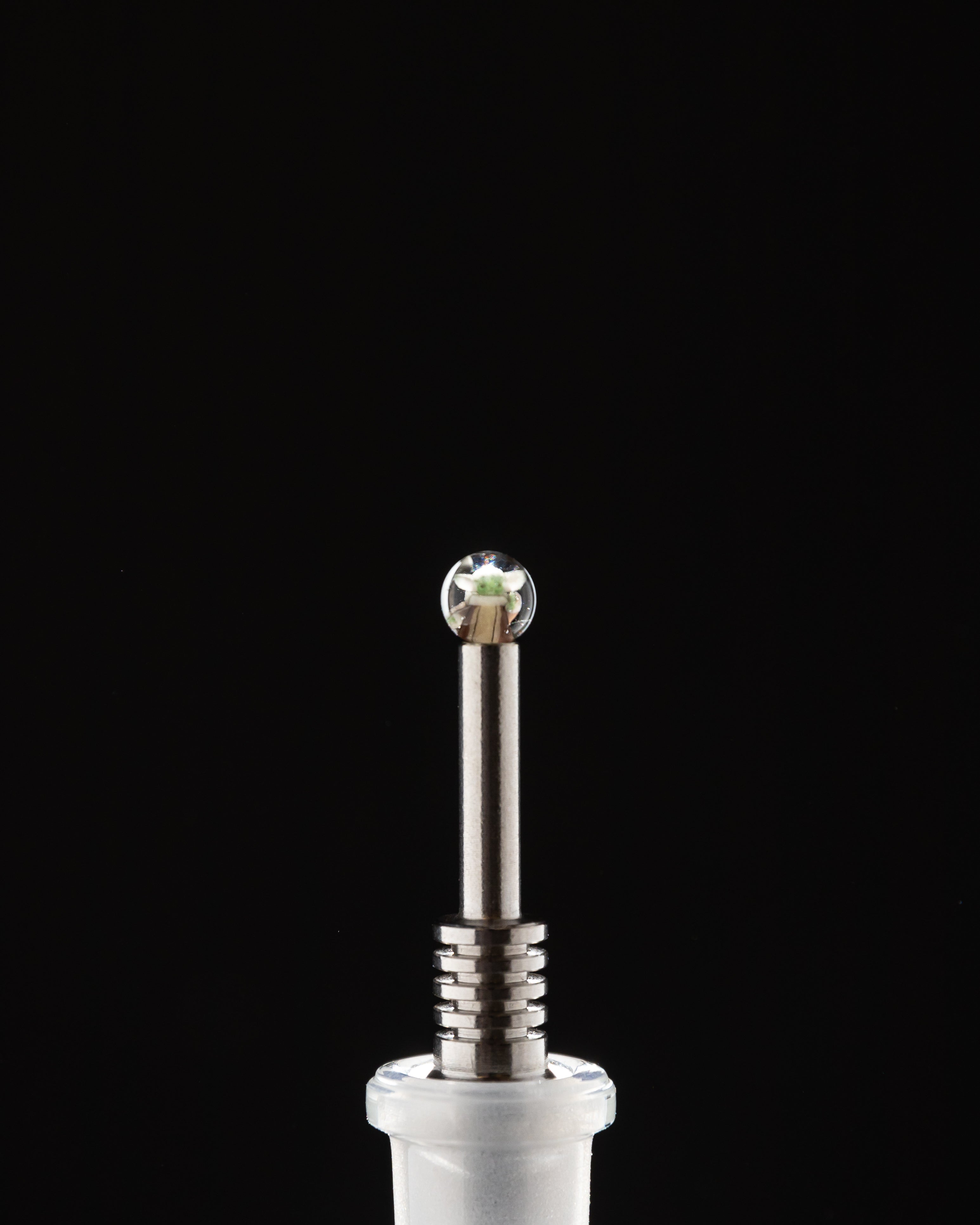 Steve Hulsebos Glass - Milli Terp Pearl 6mm (Baby Yoda)