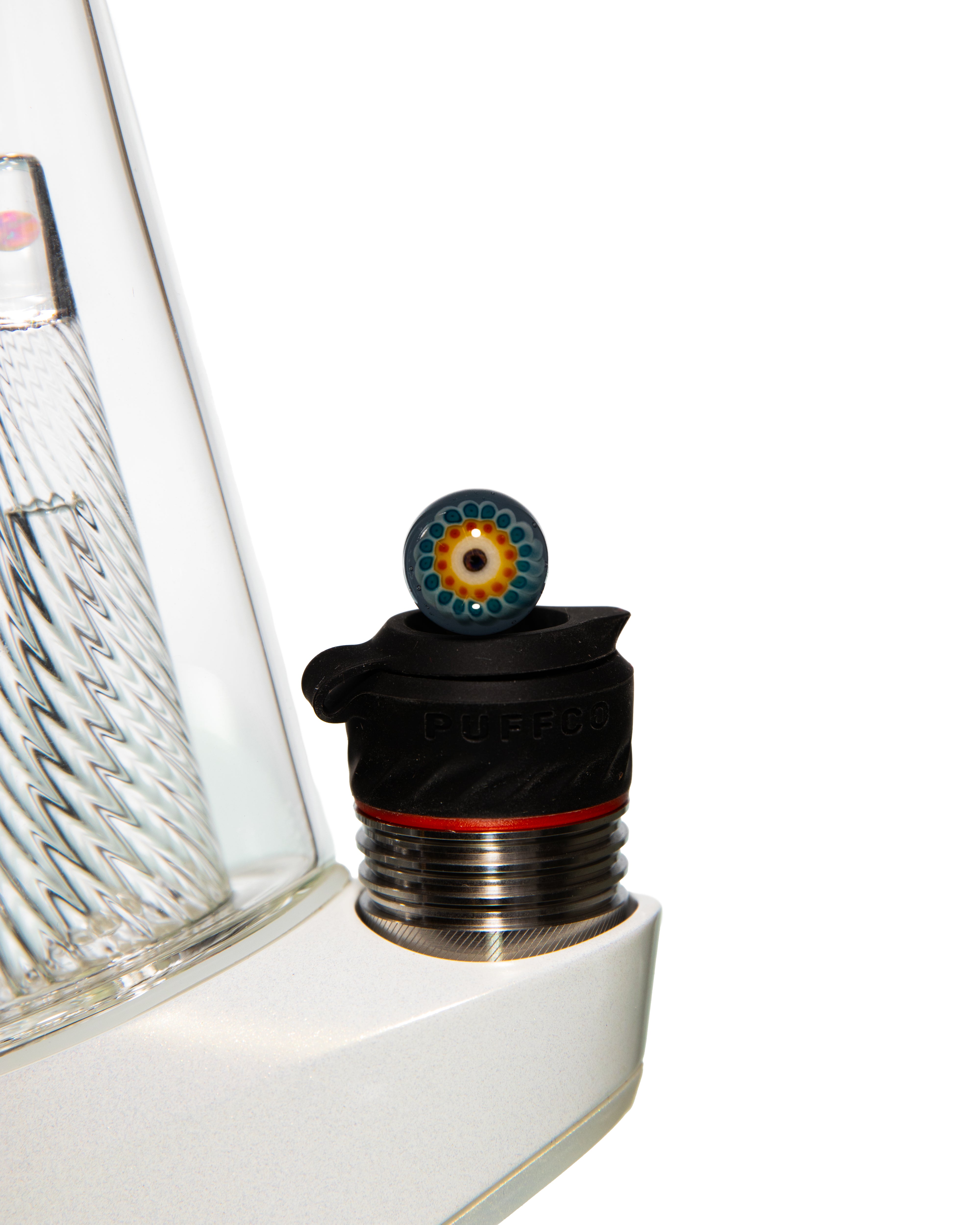 Steve Hulsebos Glass - Puffco Plug 13mm (Floral Burst) (CFL)