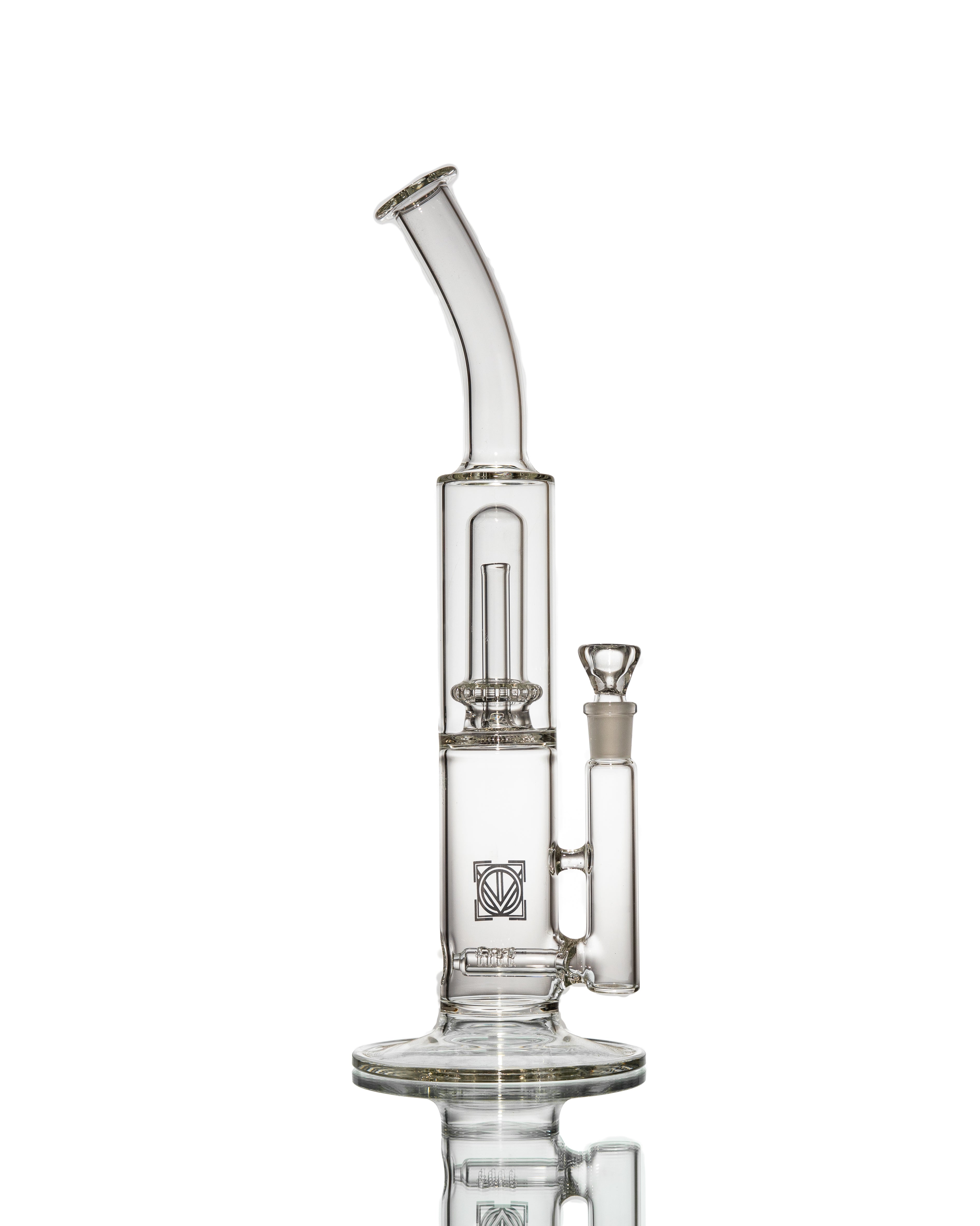 Licit Glass - "Mighty Fine Smoker Jr." Bent Neck Bubbler