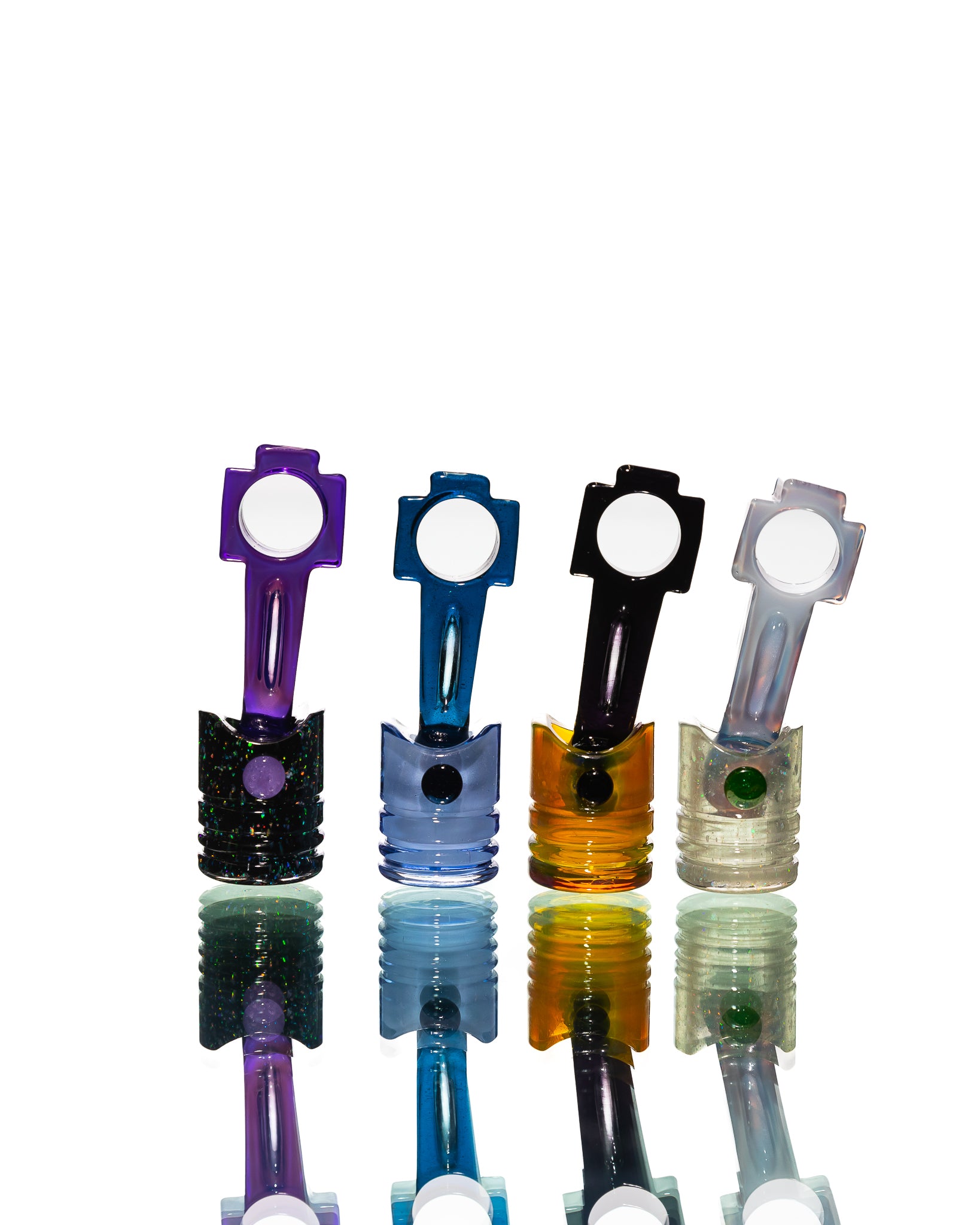 NIB Glass - Piston Pendants