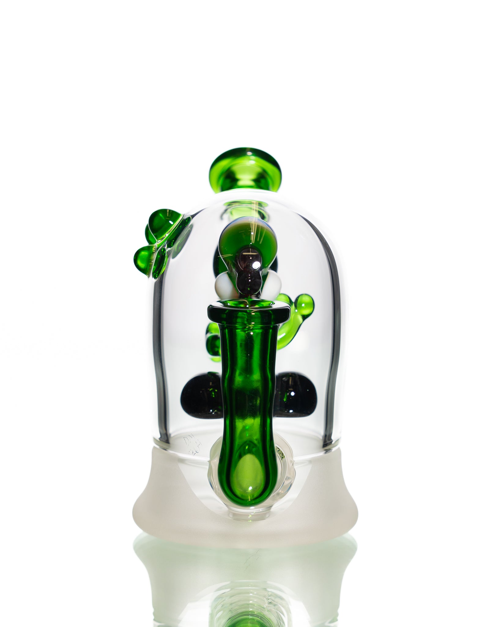 Mitzel Glass - Green Trapped Yoshi #264