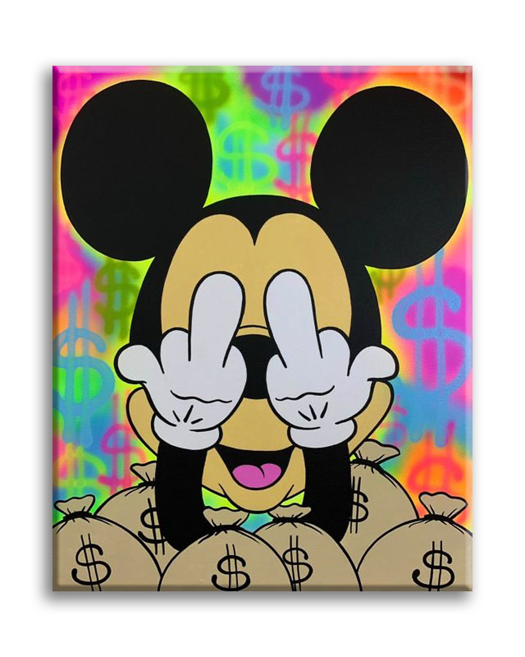 HeadyPaints - Money Bags Mickey Mouse