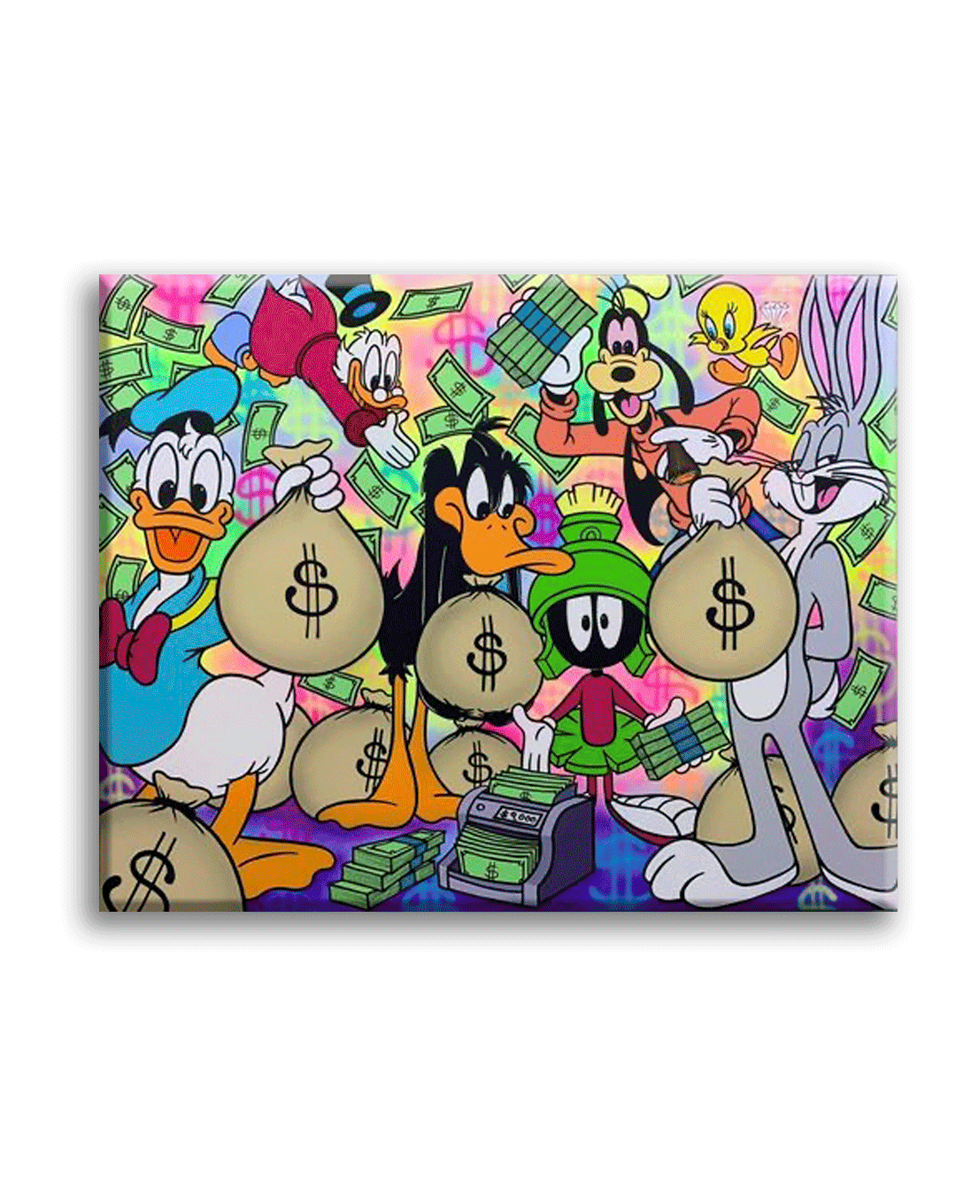 HeadyPaints - Looney Toons Money Bags
