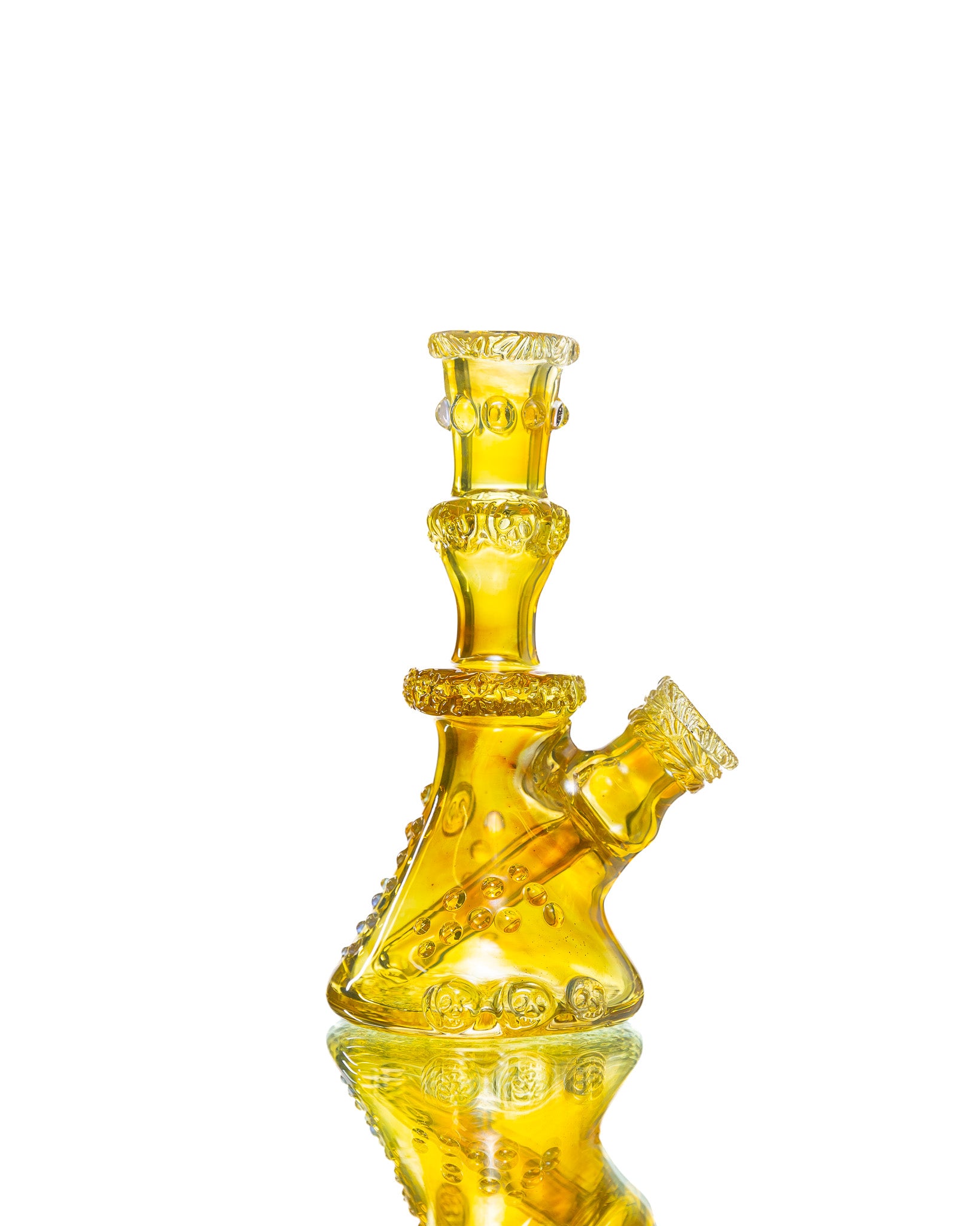 Hensley Glass - Yellow Poison Bottle Rig