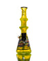 Hensley Glass - Poison Bottle Rig - Yellow, Rainbow & Black