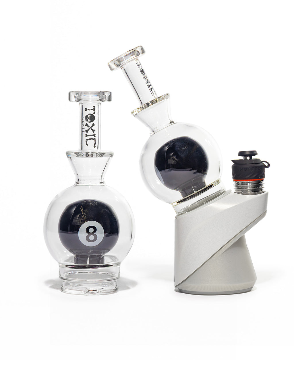 Toxic Glass - Puffco Attachment - 8 Ball