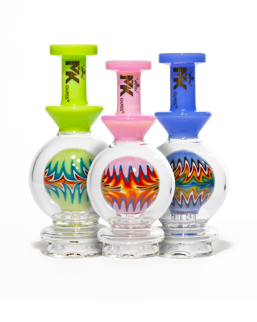 MK100 Glass - Puffco Attachment - WigWag Sphere