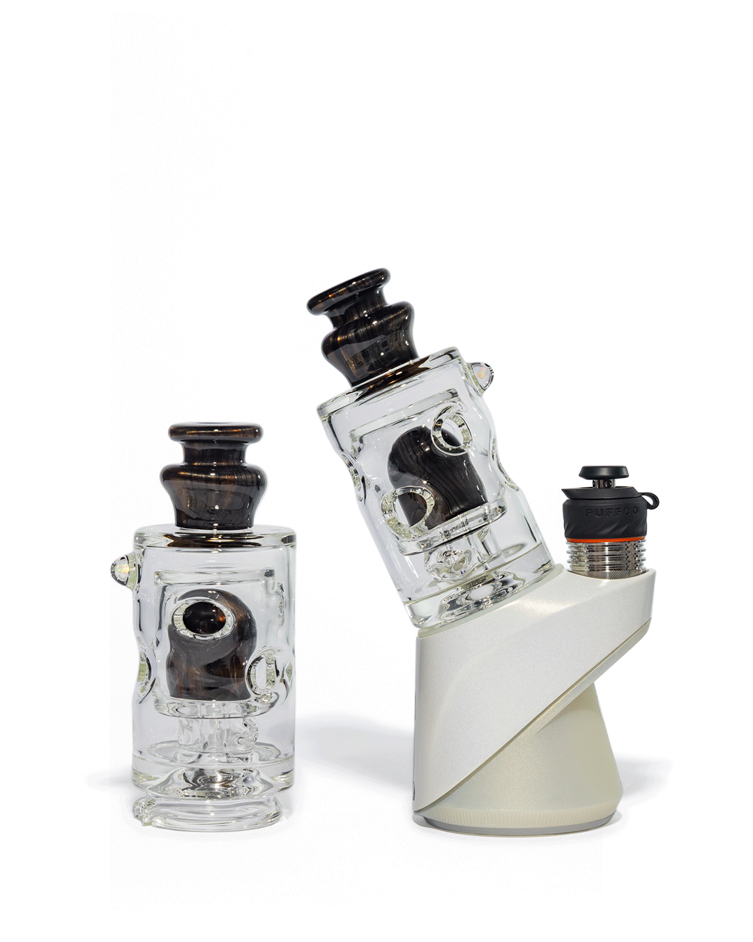 Randohm Glass - Straight Fab Puffco Top - Electrum