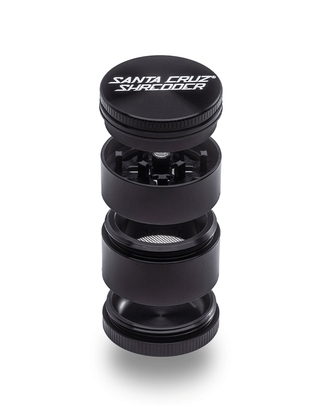 Santa Cruz Shredder - Aluminum 4 Piece Herb Grinders - Small