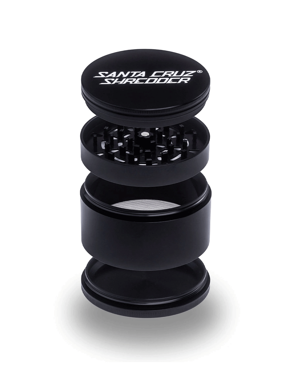 Santa Cruz Shredder - Aluminum 4 Piece Herb Grinders - Jumbo