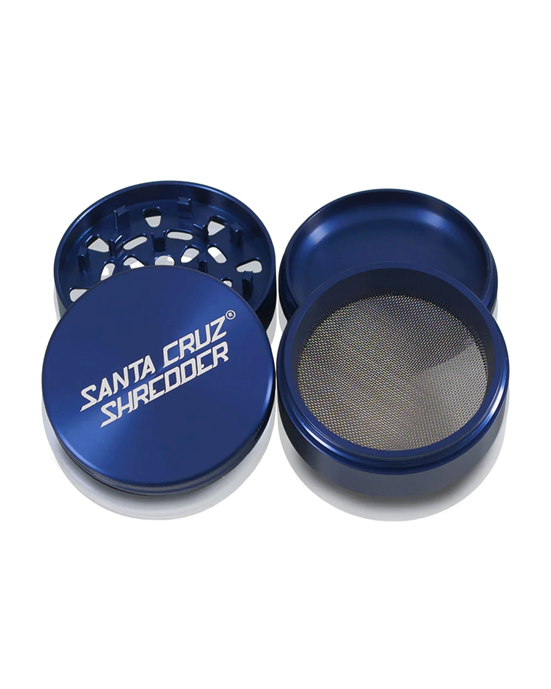 Santa Cruz Shredder - Aluminum 4 Piece Herb Grinders - Large