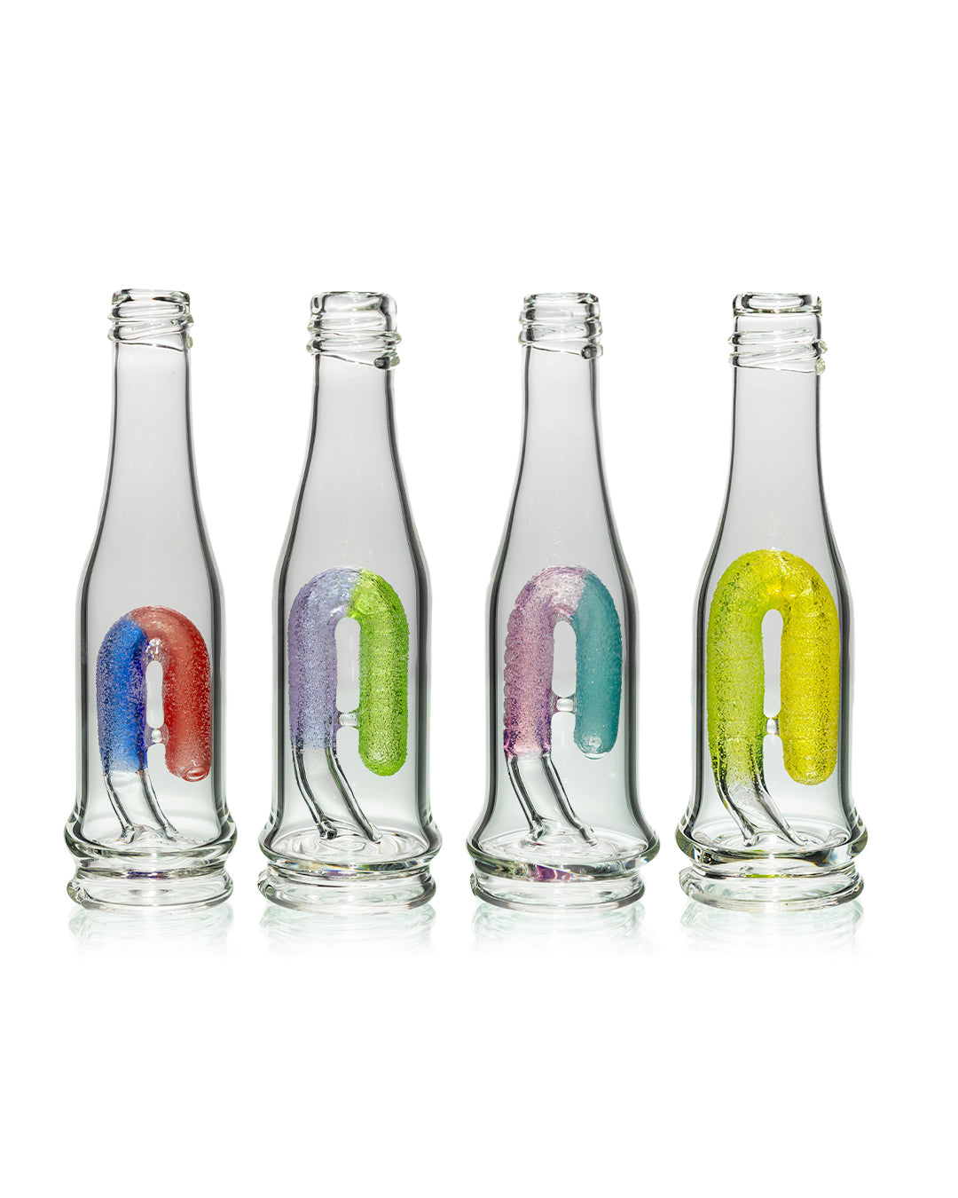 Emperial Glass - Assorted Sour Worm Bottle Puffco Attachment