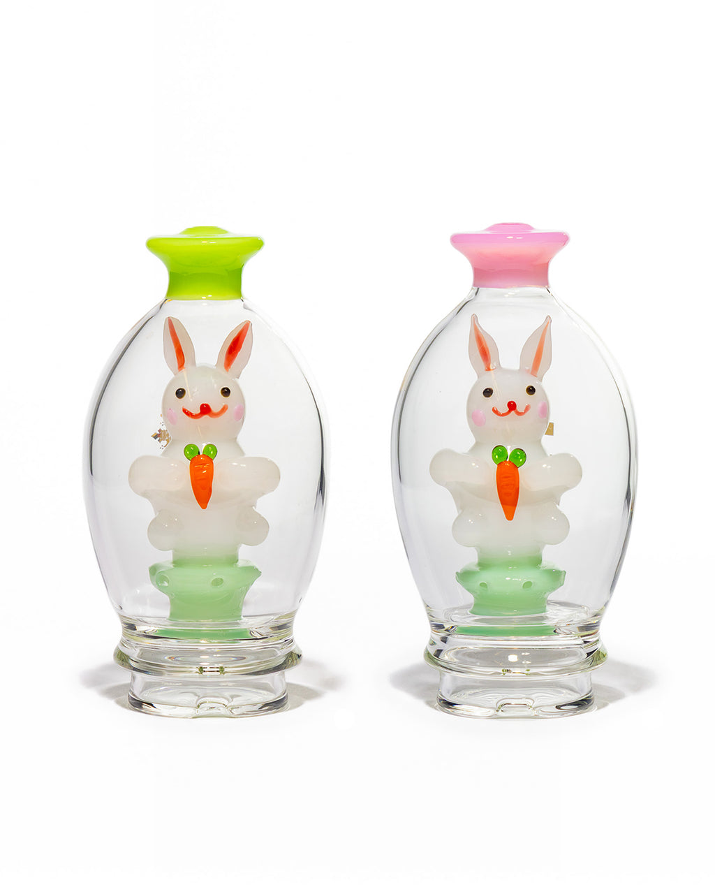 MK100 Glass - Puffco Attachment - Cute Bunny