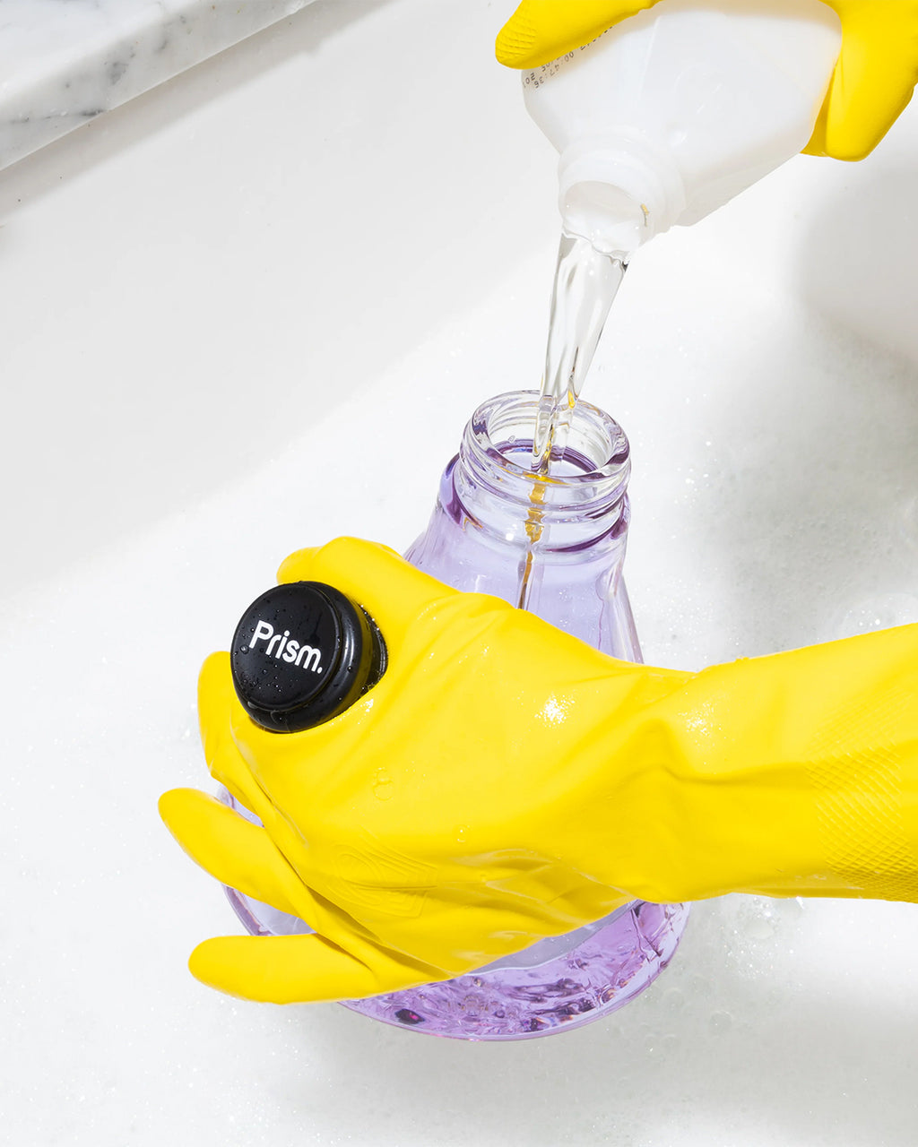 Prism Water Pipes - Silicone Cleaning Caps - Black