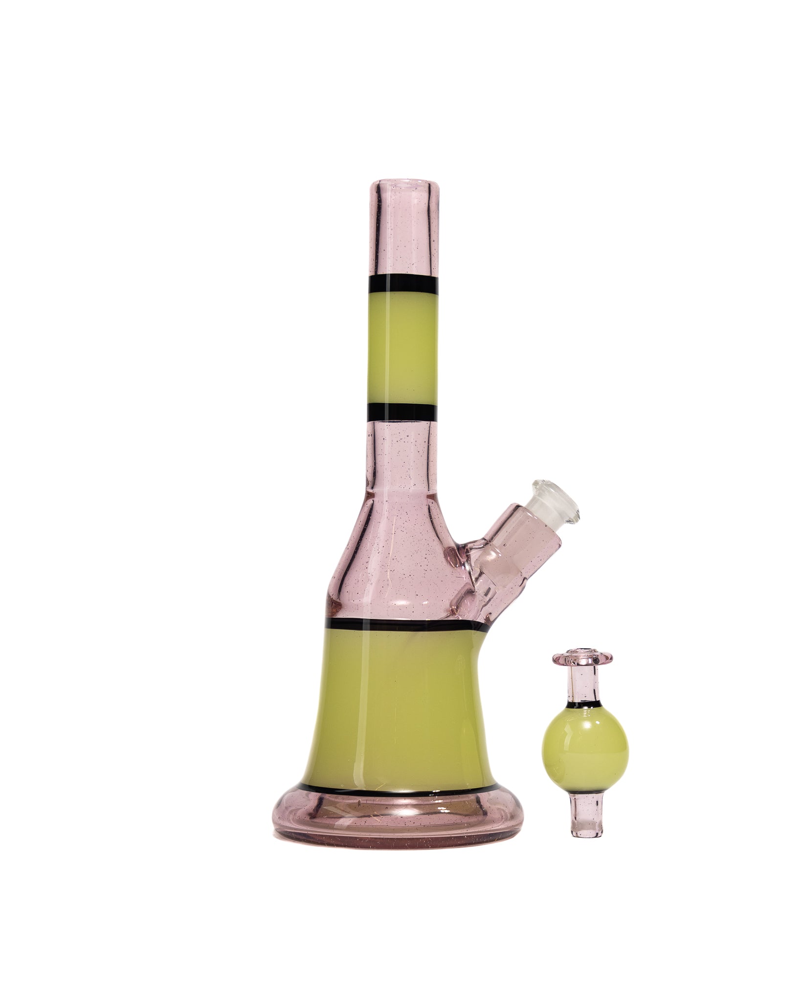 Chuey - Pink/Green Bubbler