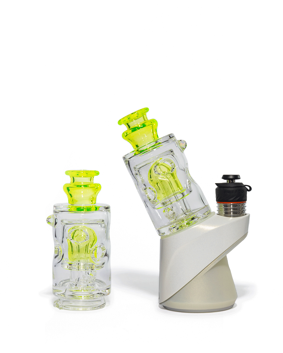 Randohm Glass - Straight Fab Puffco Top - Ion (UV)