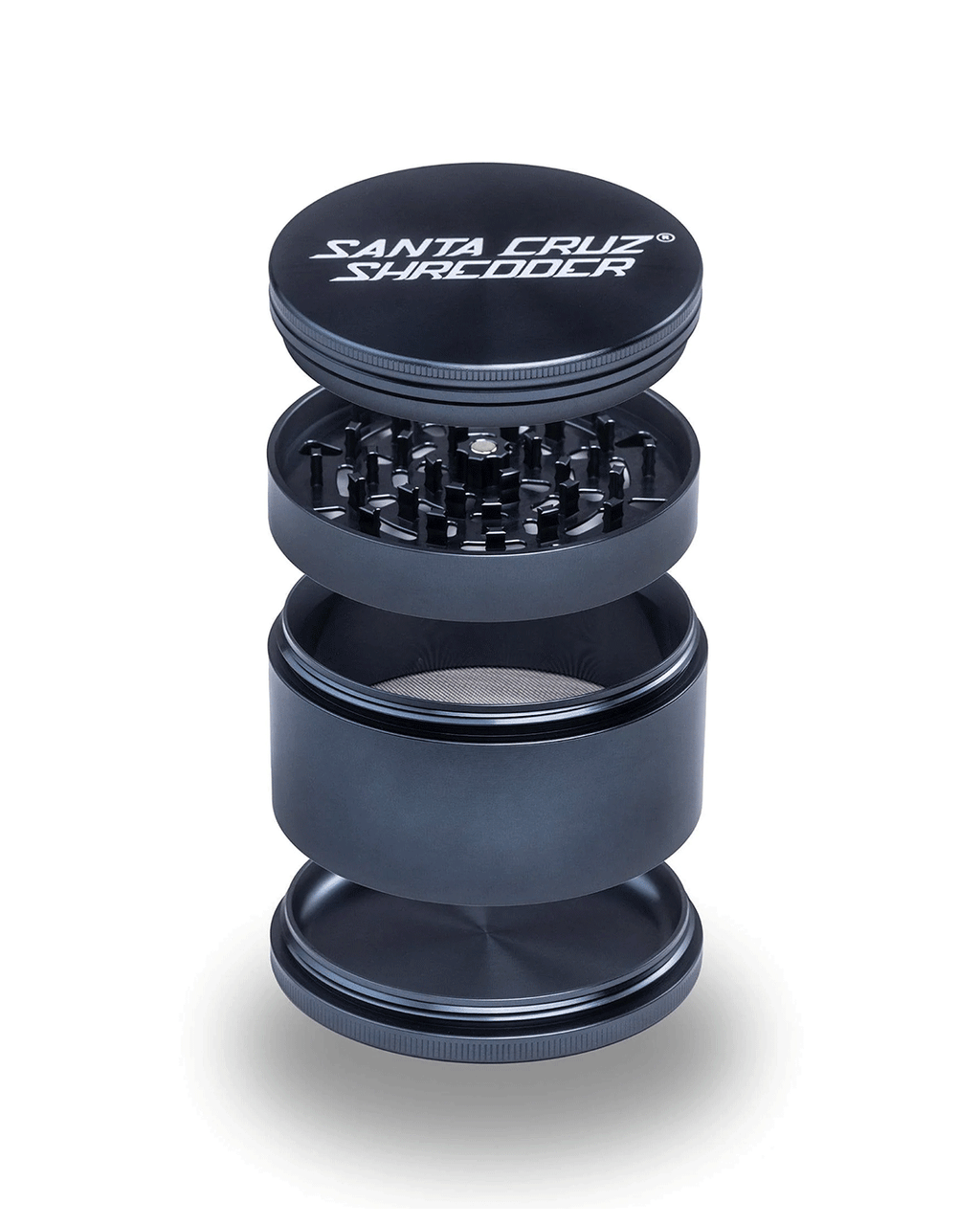 Santa Cruz Shredder - Aluminum 4 Piece Herb Grinders - Jumbo