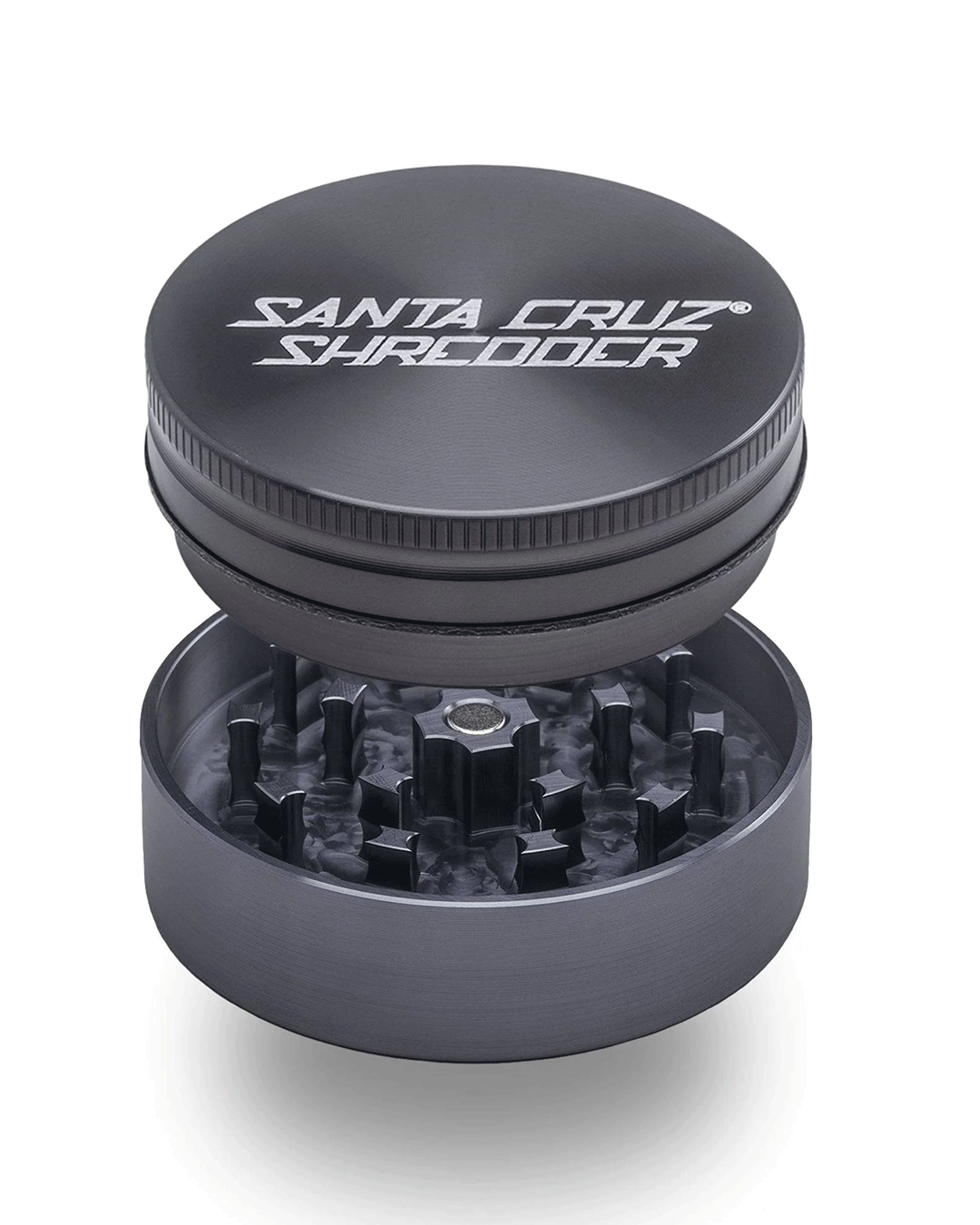 Santa Cruz Shredder - Aluminum 2 Piece Herb Grinders - Medium