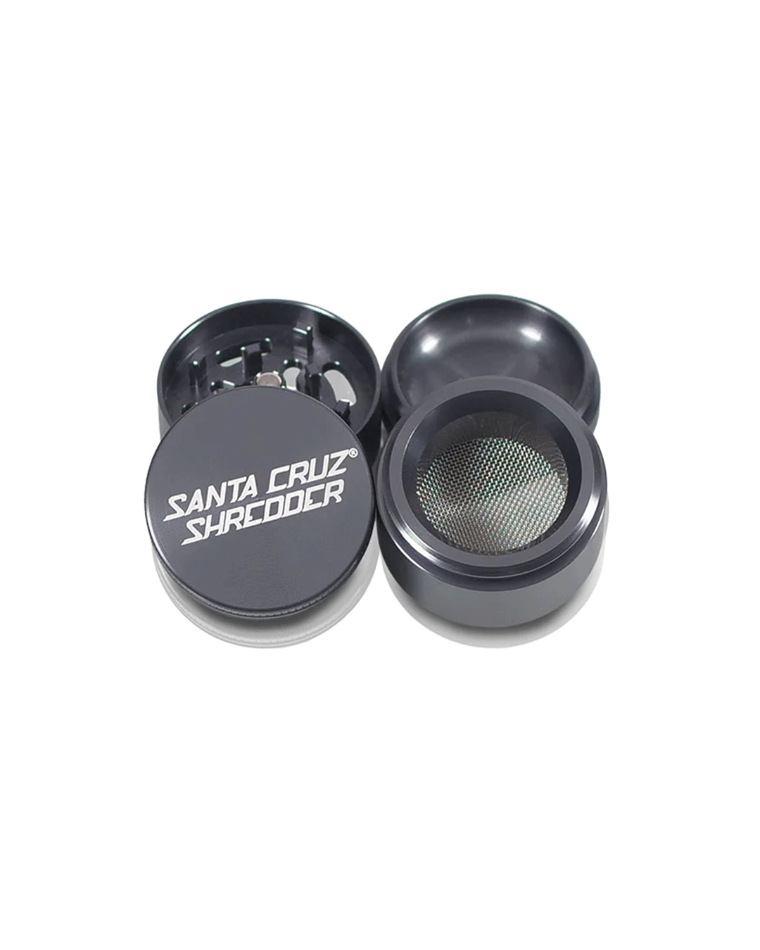 Santa Cruz Shredder - Aluminum 4 Piece Herb Grinders - Small