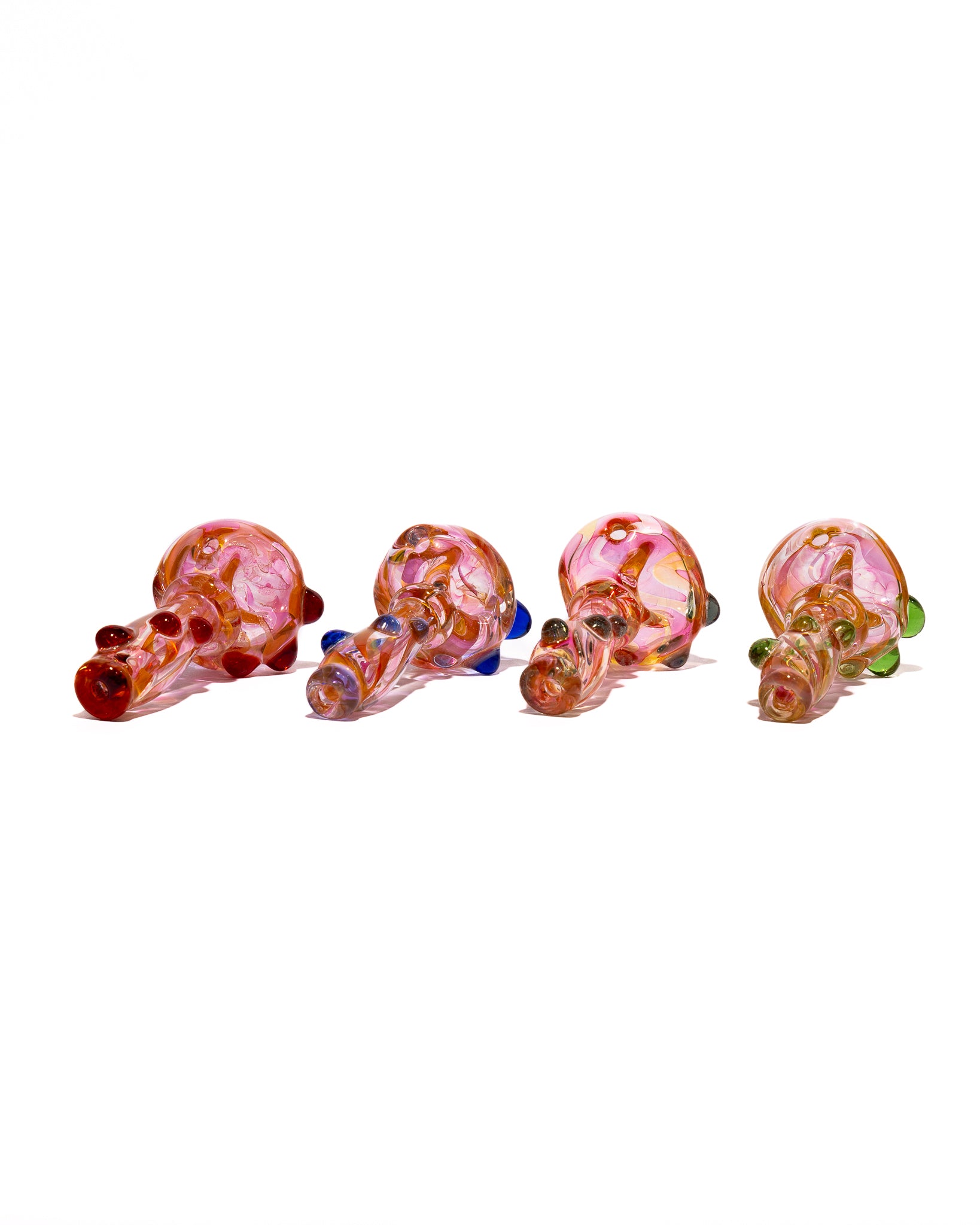 Gentry Glass - Gold Fumed Spoons