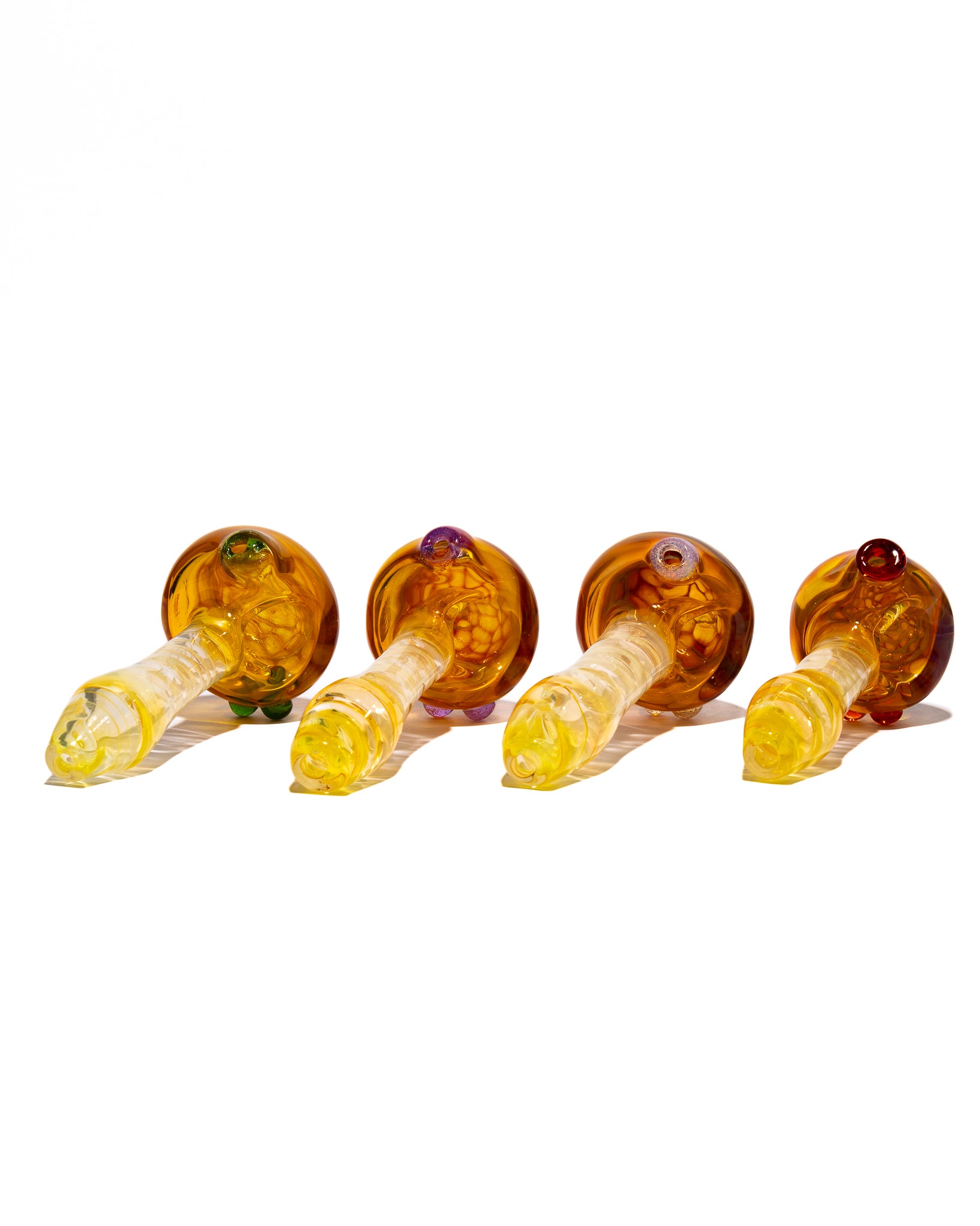Brickyard Glass - Honey Comb Spoons