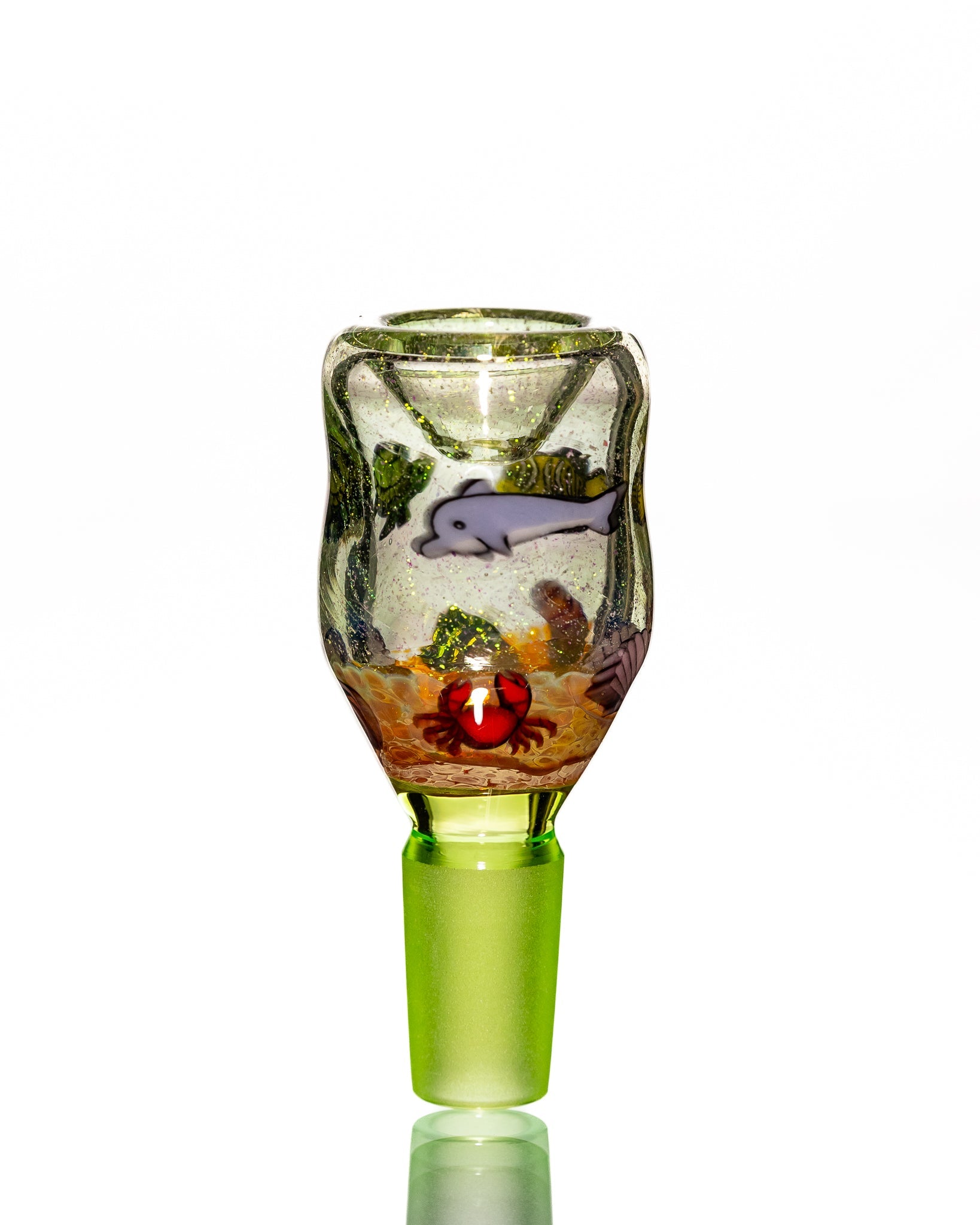 Dave Strobel - Assorted "Dichro Sea" Slides - Green