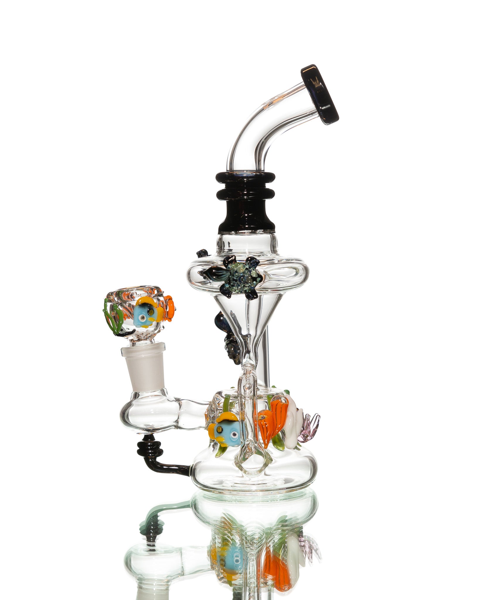 Empire Glassworks -  Mini Recycler - "Under the Sea"