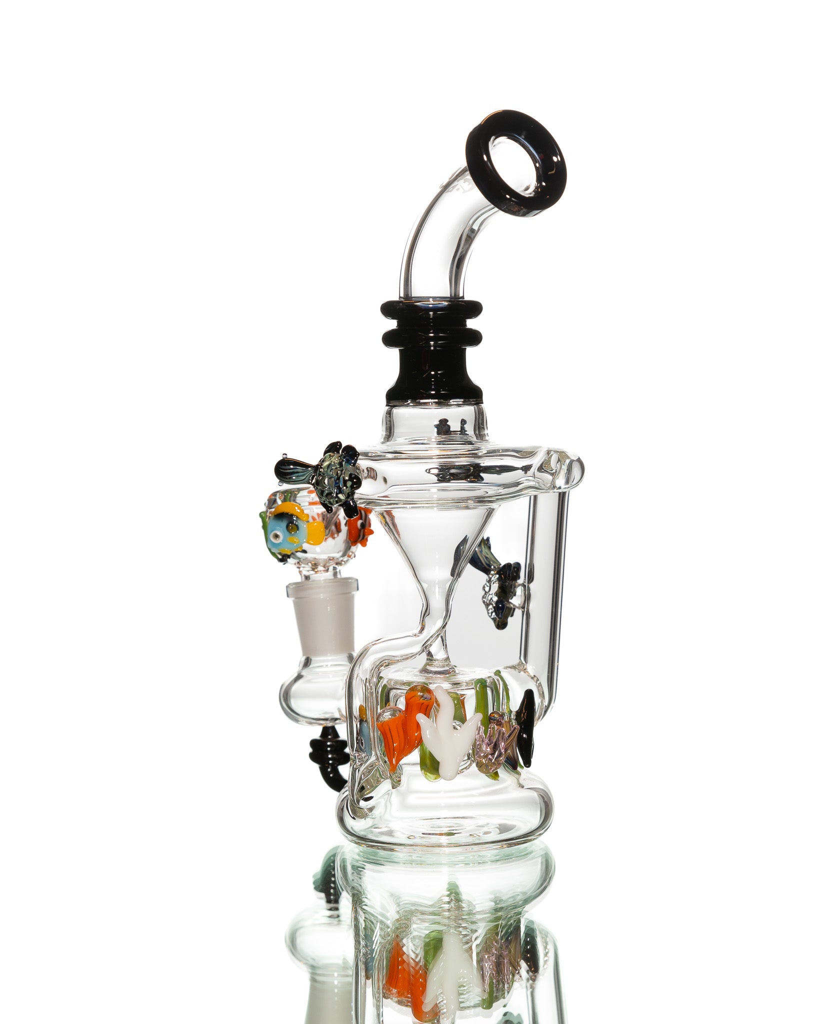 Empire Glassworks -  Mini Recycler - "Under the Sea"