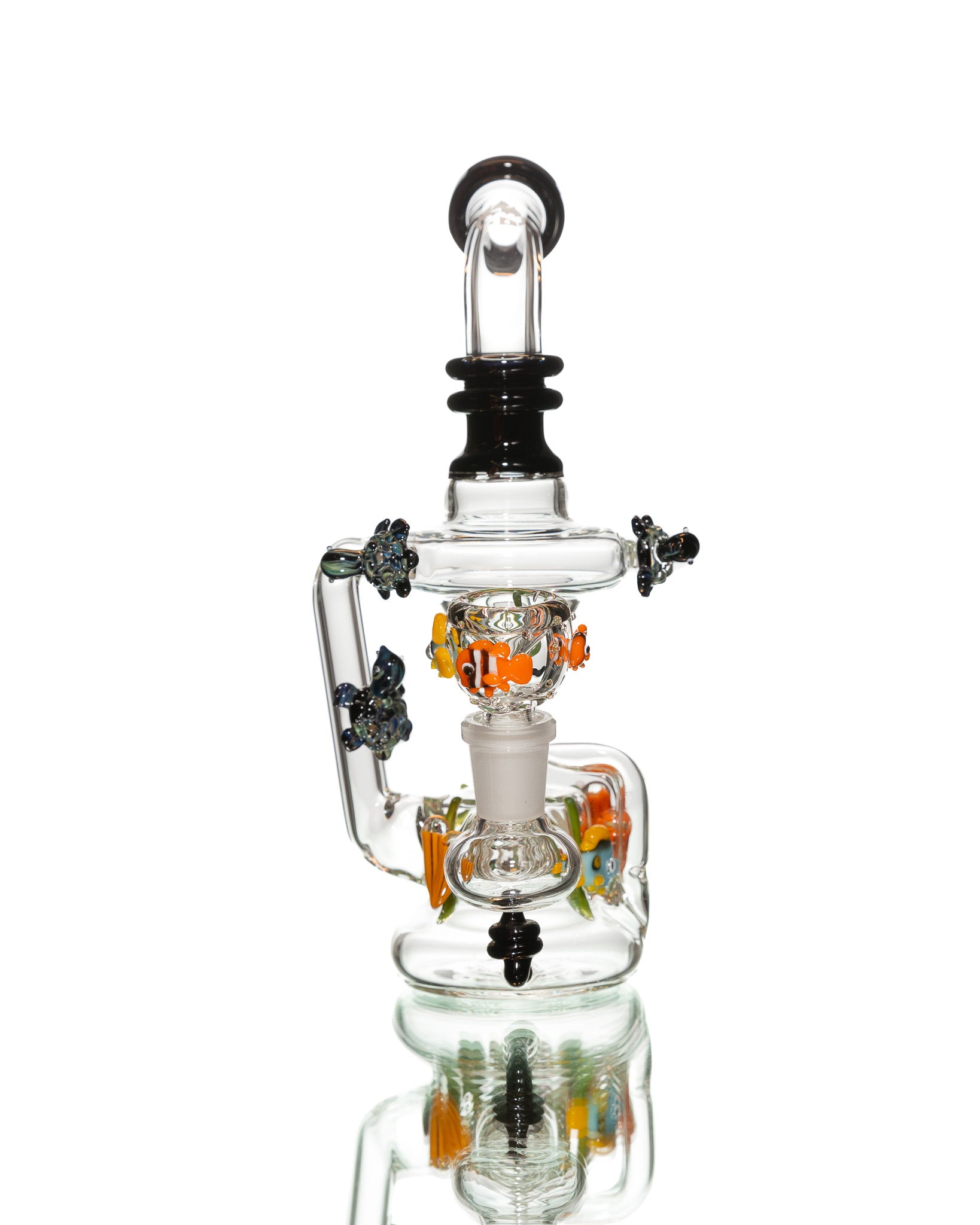 Empire Glassworks -  Mini Recycler - "Under the Sea"
