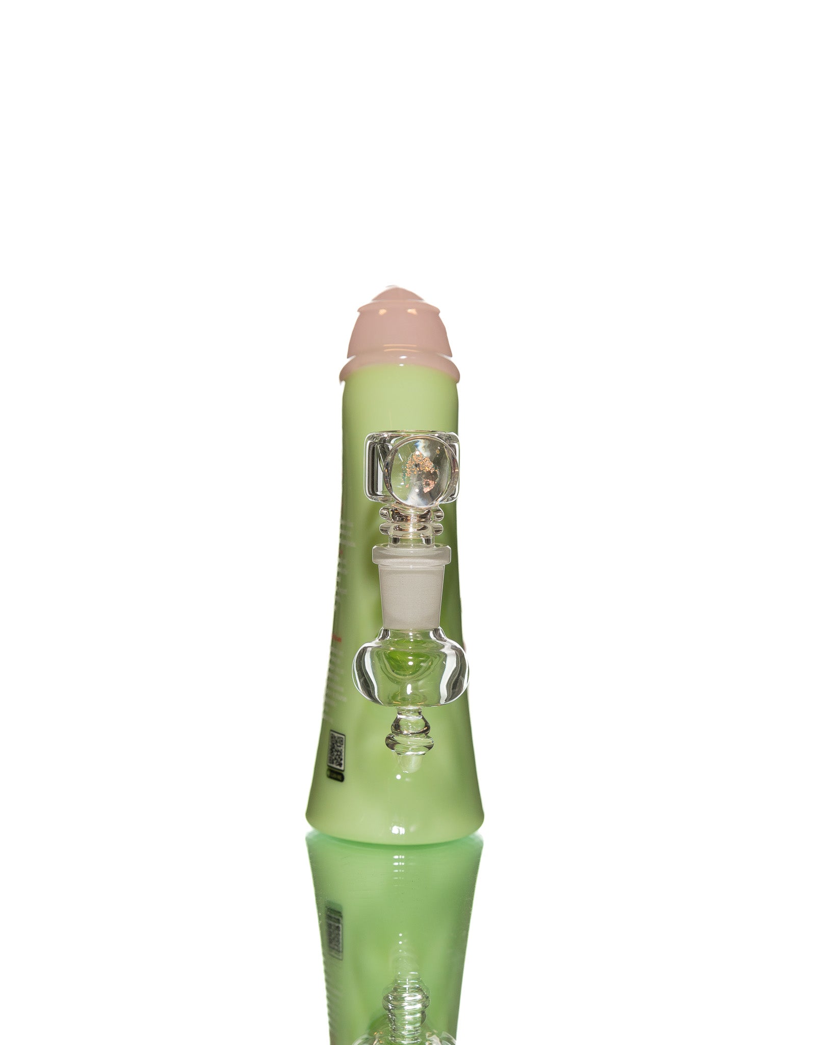 Empire Glassworks - Mini Rig - Watermelon Kush Shampoo Bottle
