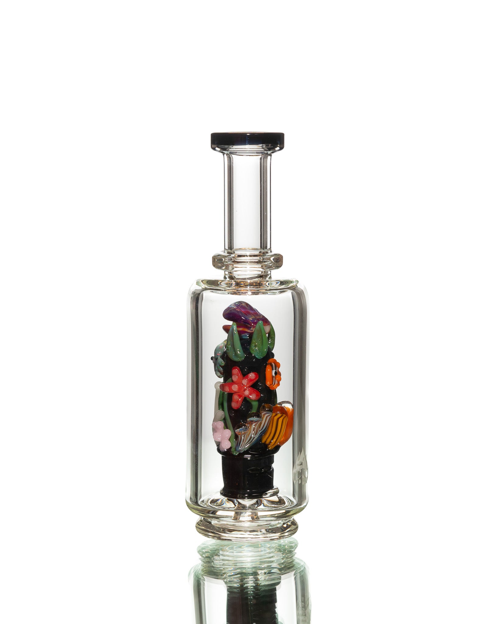 Empire Glassworks - Puffco Top - "Save the Seas" (UV)