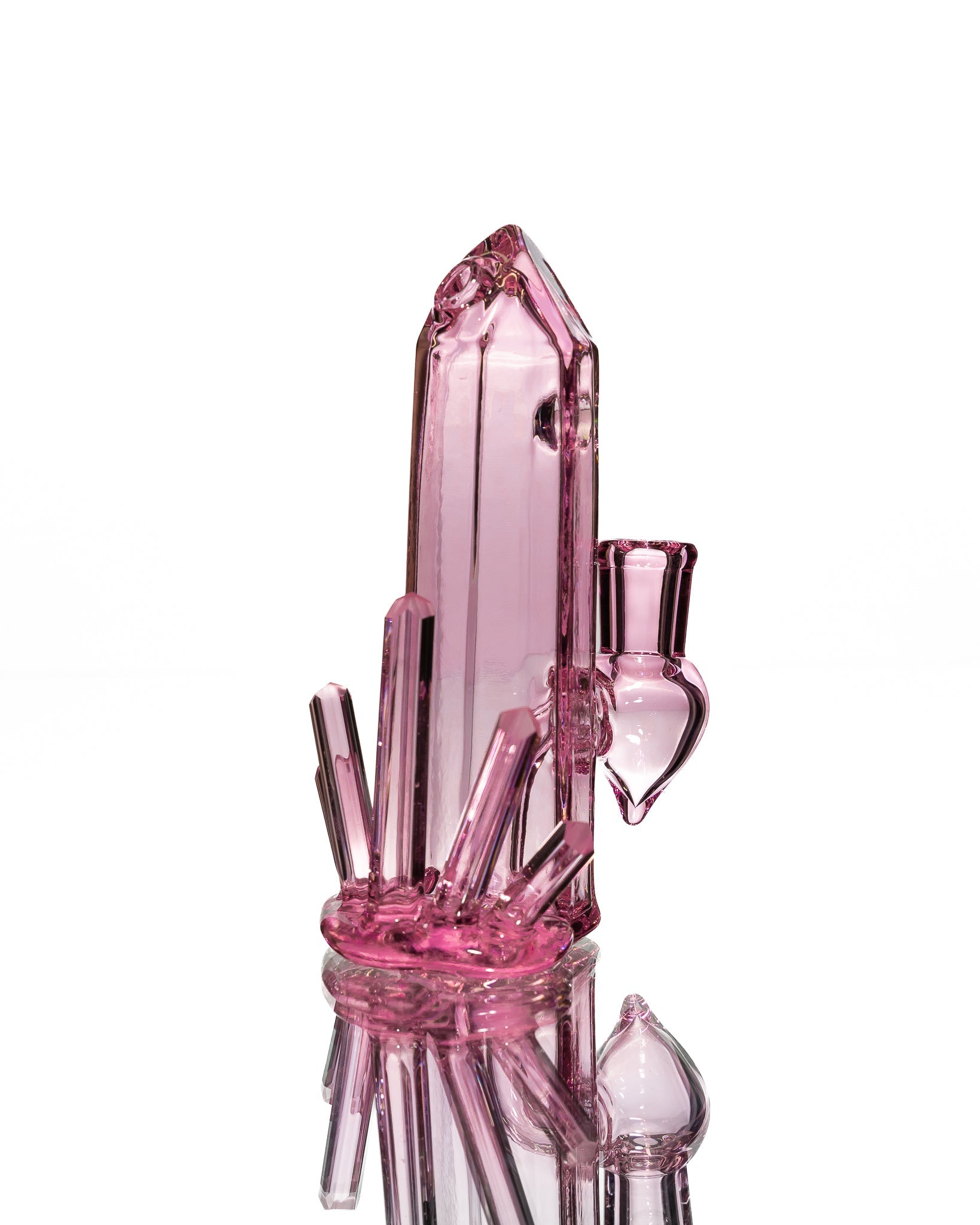 Digger Glass - Mini Crystal Jammer - Pink