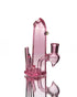 Digger Glass - Pink Short Crystal Bubbler