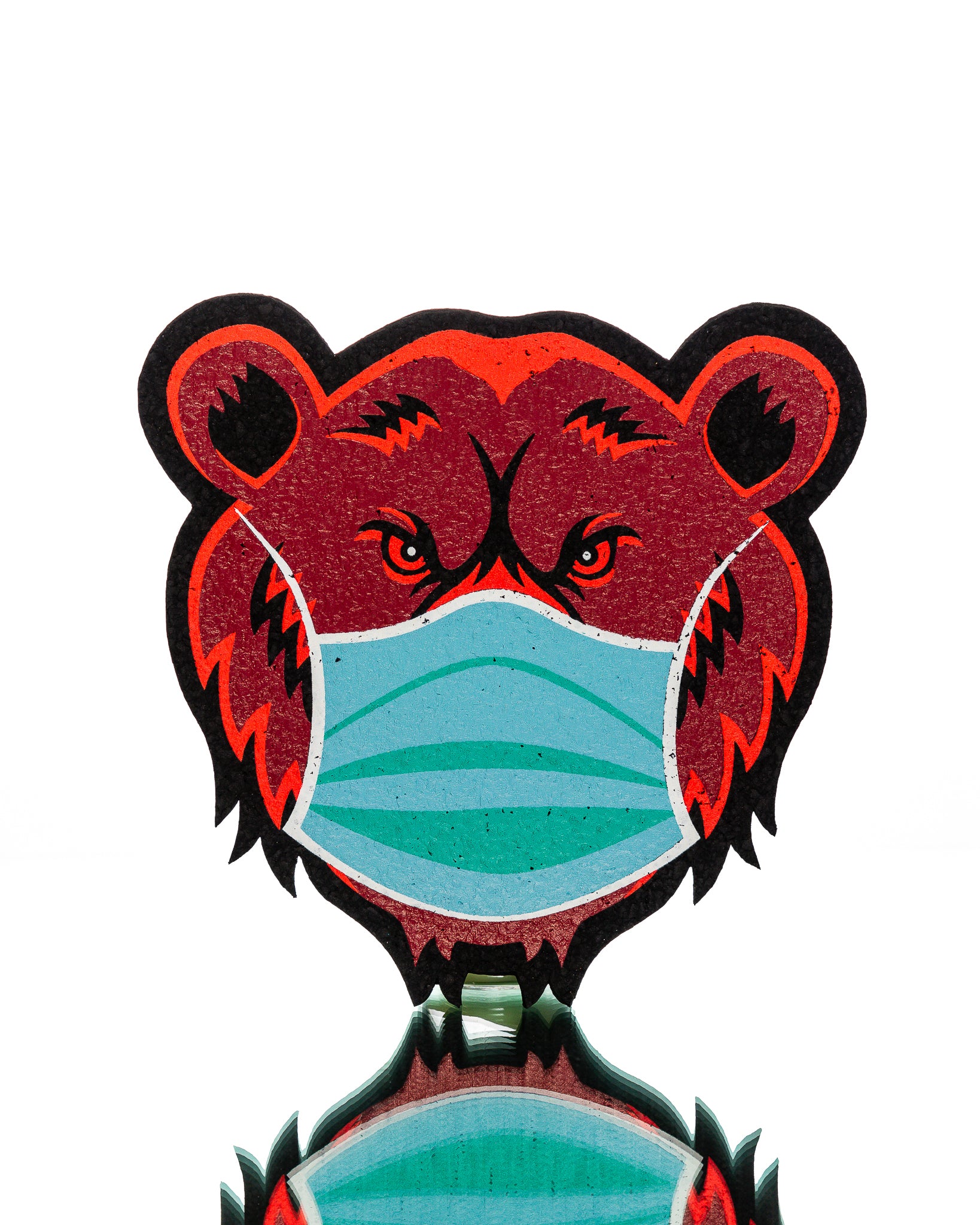 Bear Quartz - Masked Bear Mood Mat