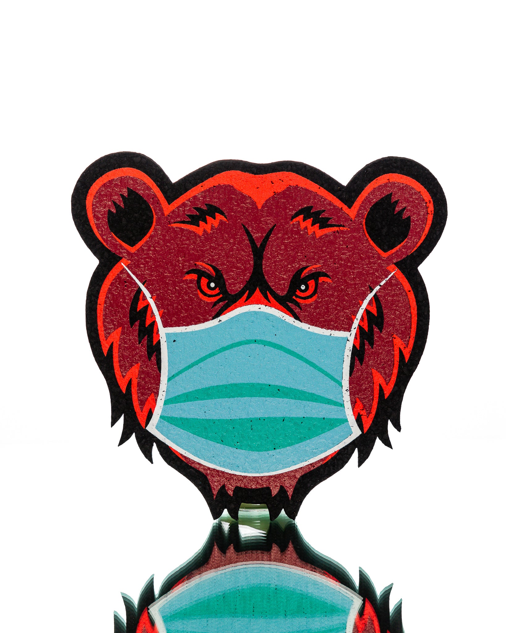Bear Quartz - Mood Mat - Masked Bear