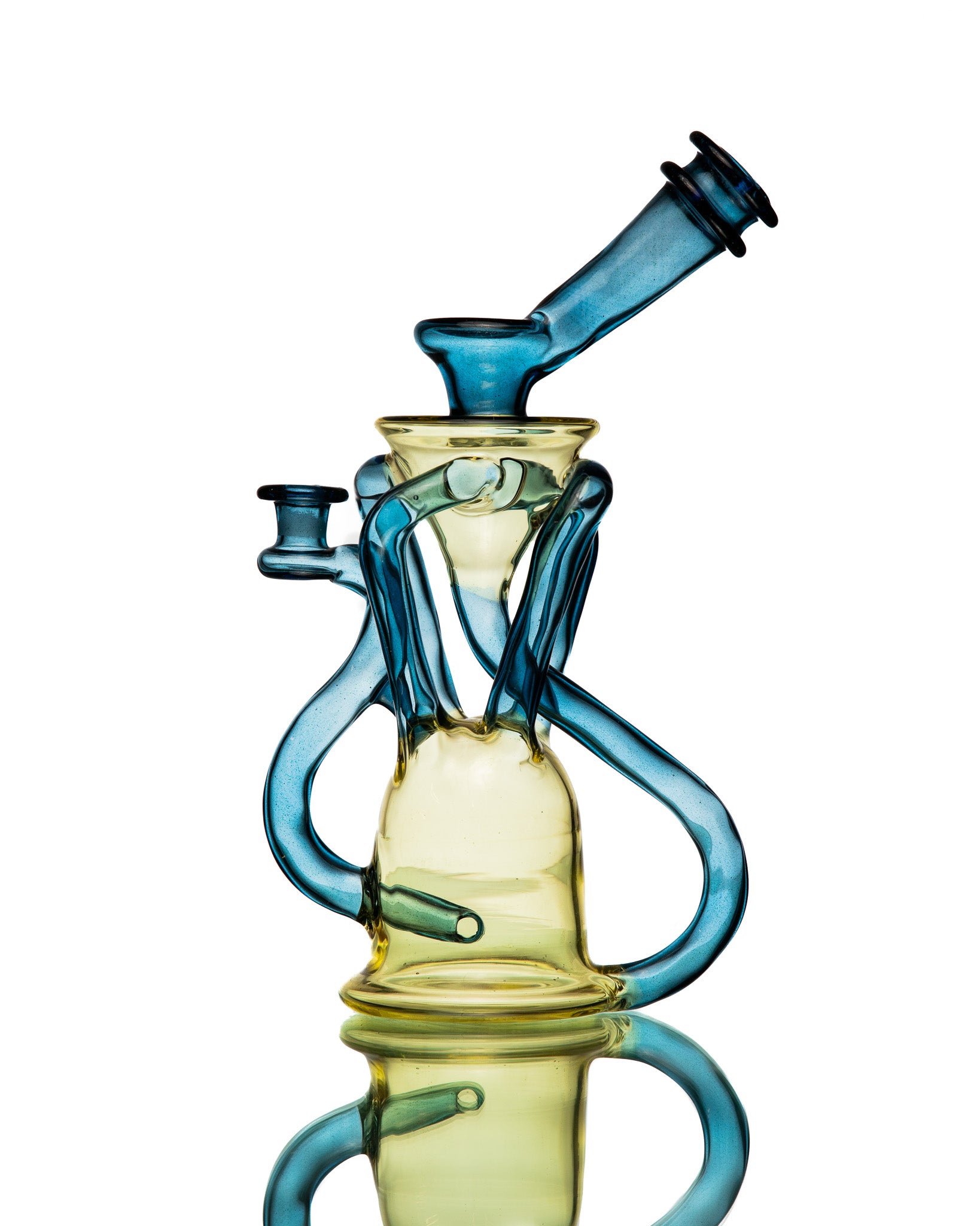 ManChild Glass - Quad Uptake - Mojo & Blue Stardust (CFL)