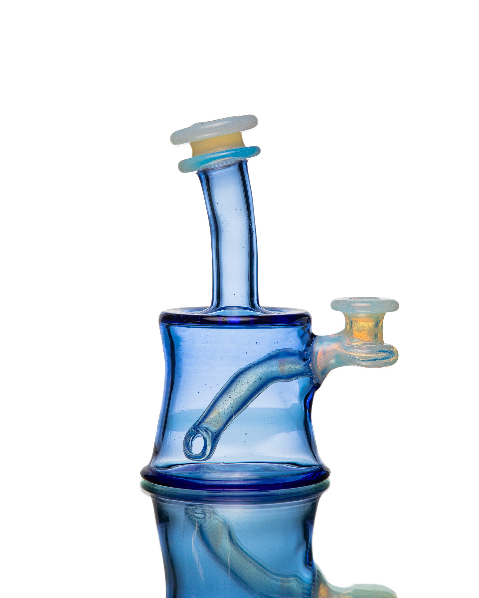 ManChild Glass - Mini Tube -  Blue Dream & Secret White