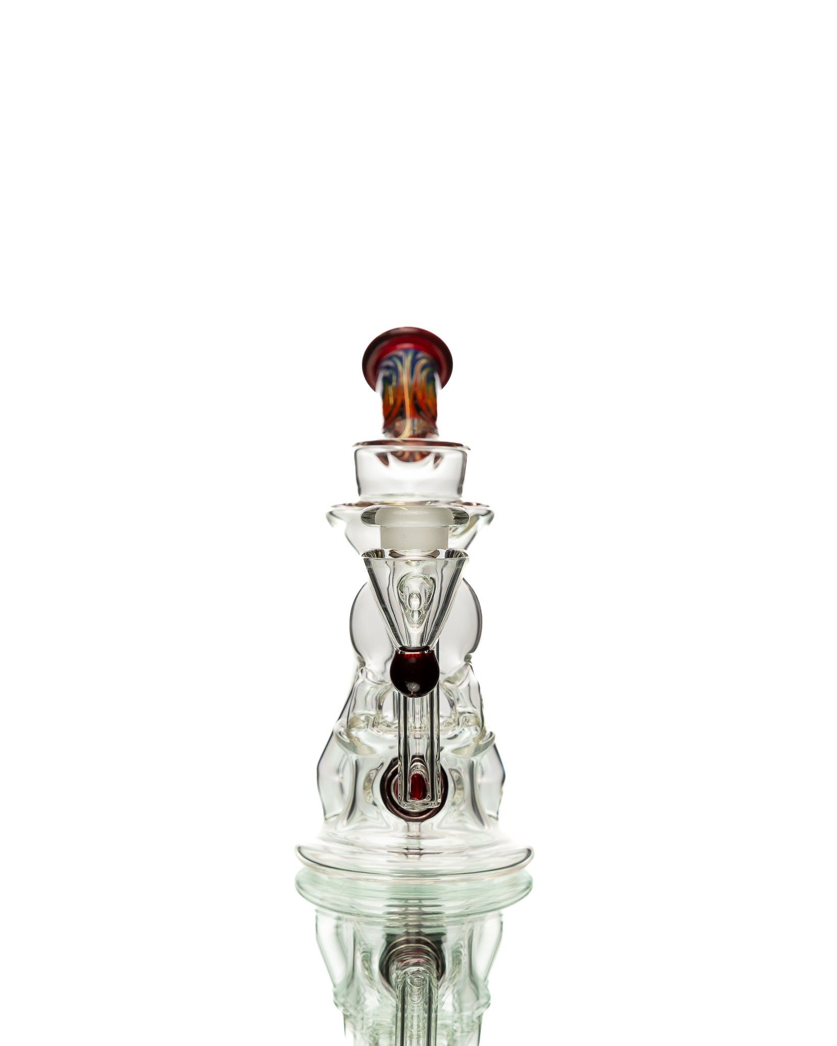 Aaron B - Clear/Red Recycler
