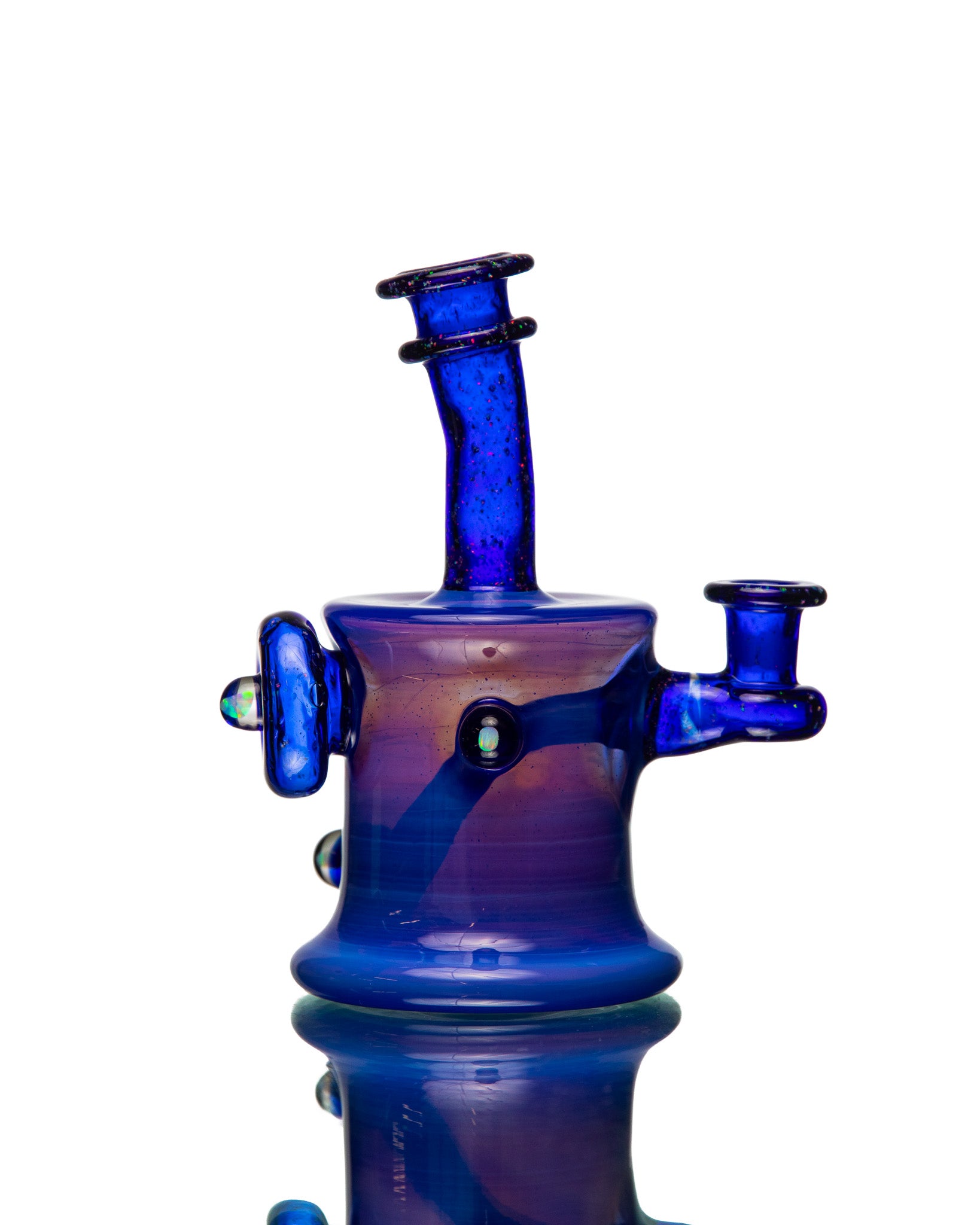 ManChild Glass - Mini Tube - Sonic & Cobalt (Crushed Opal)