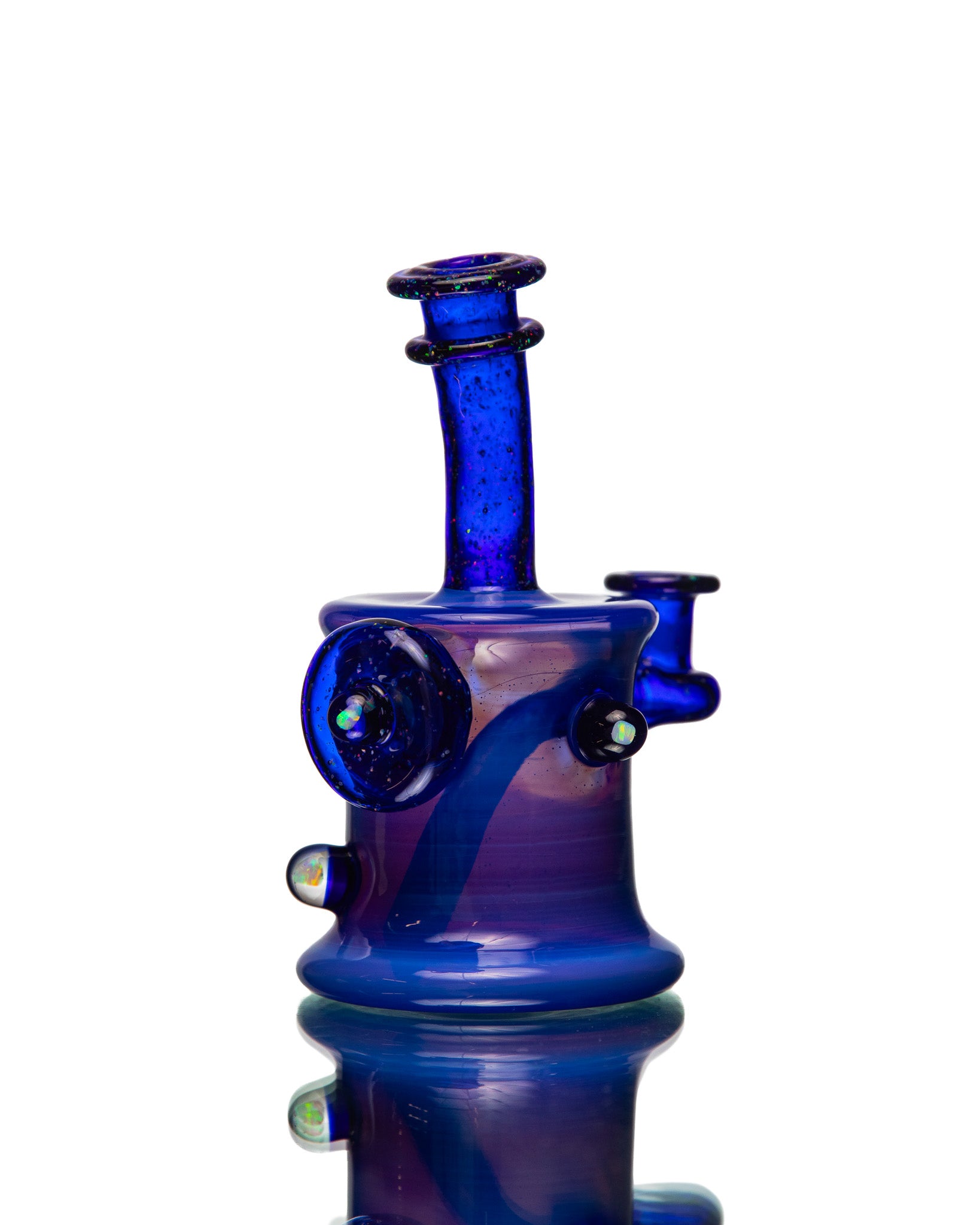 ManChild Glass - Mini Tube - Sonic & Cobalt (Crushed Opal)