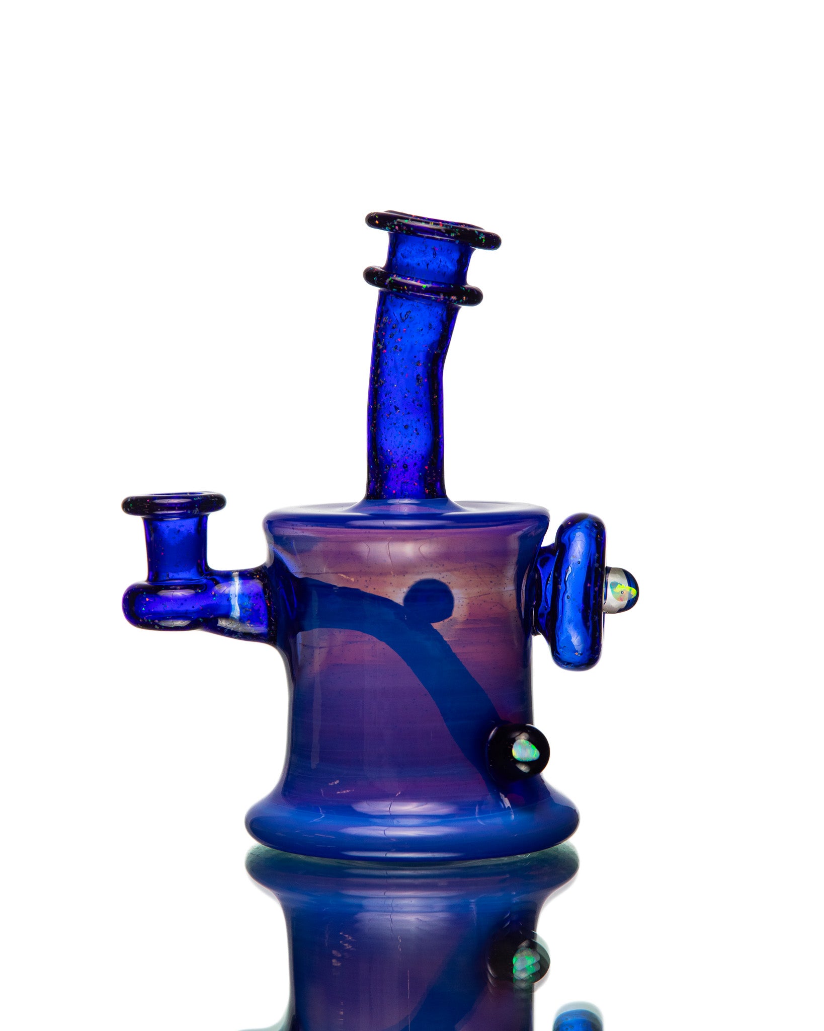 ManChild Glass - Mini Tube - Sonic & Cobalt (Crushed Opal)