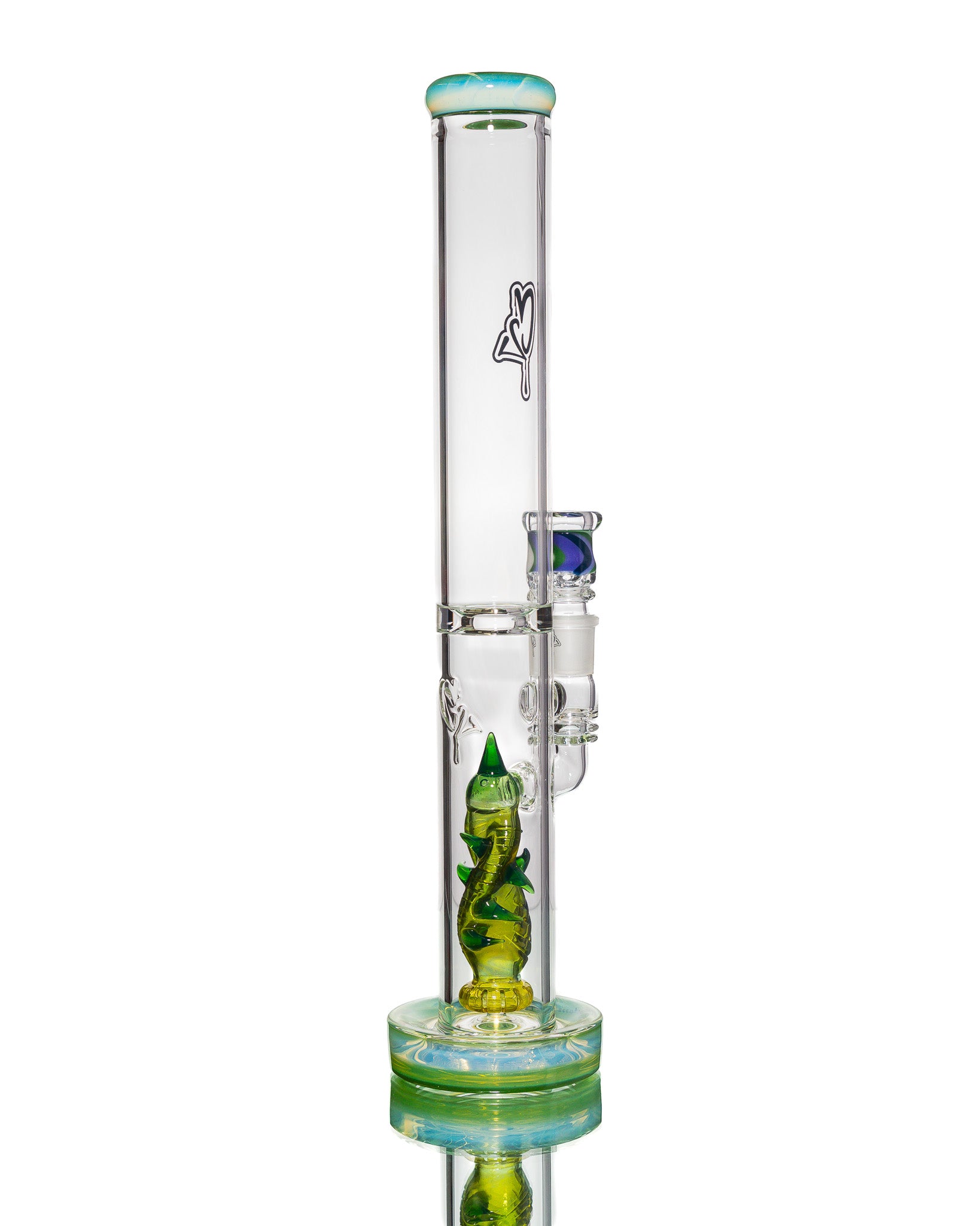 C2 Custom Creations - Straight Tube - Green Serpent