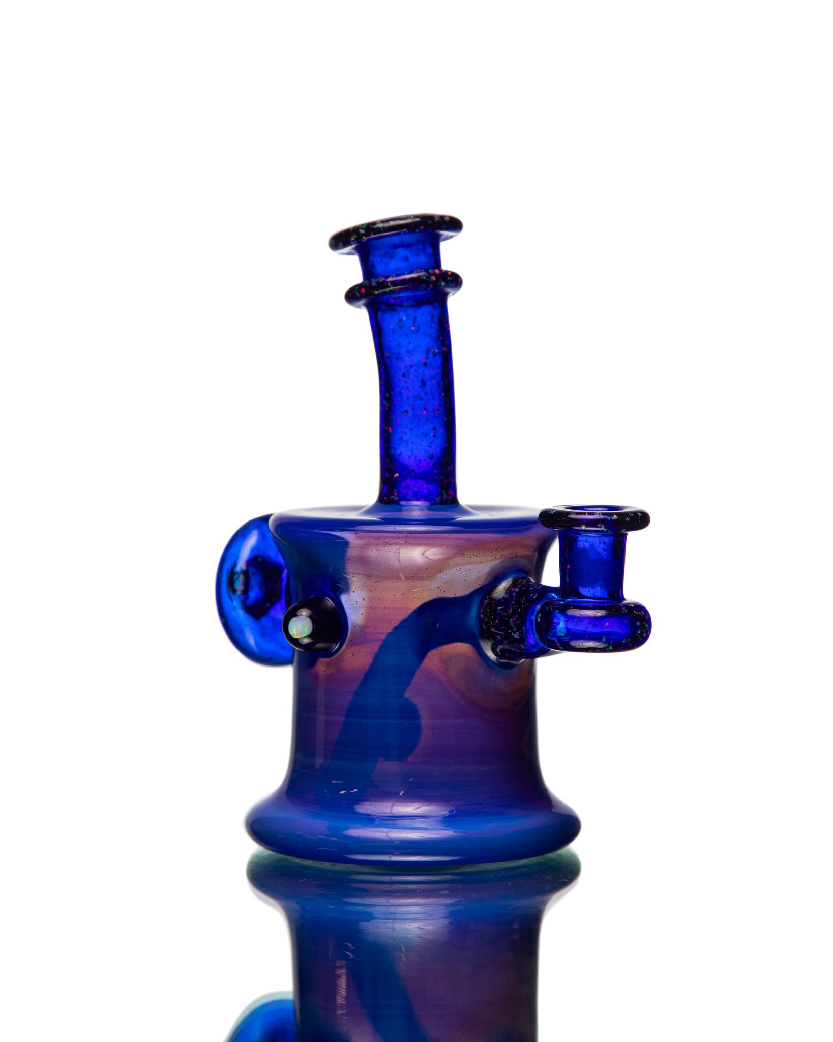 ManChild Glass - Mini Tube - Sonic & Cobalt (Crushed Opal)