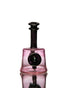 ManChild Glass - Pink Lollipop & Jet Black Mini Tube (Crushed Opal)