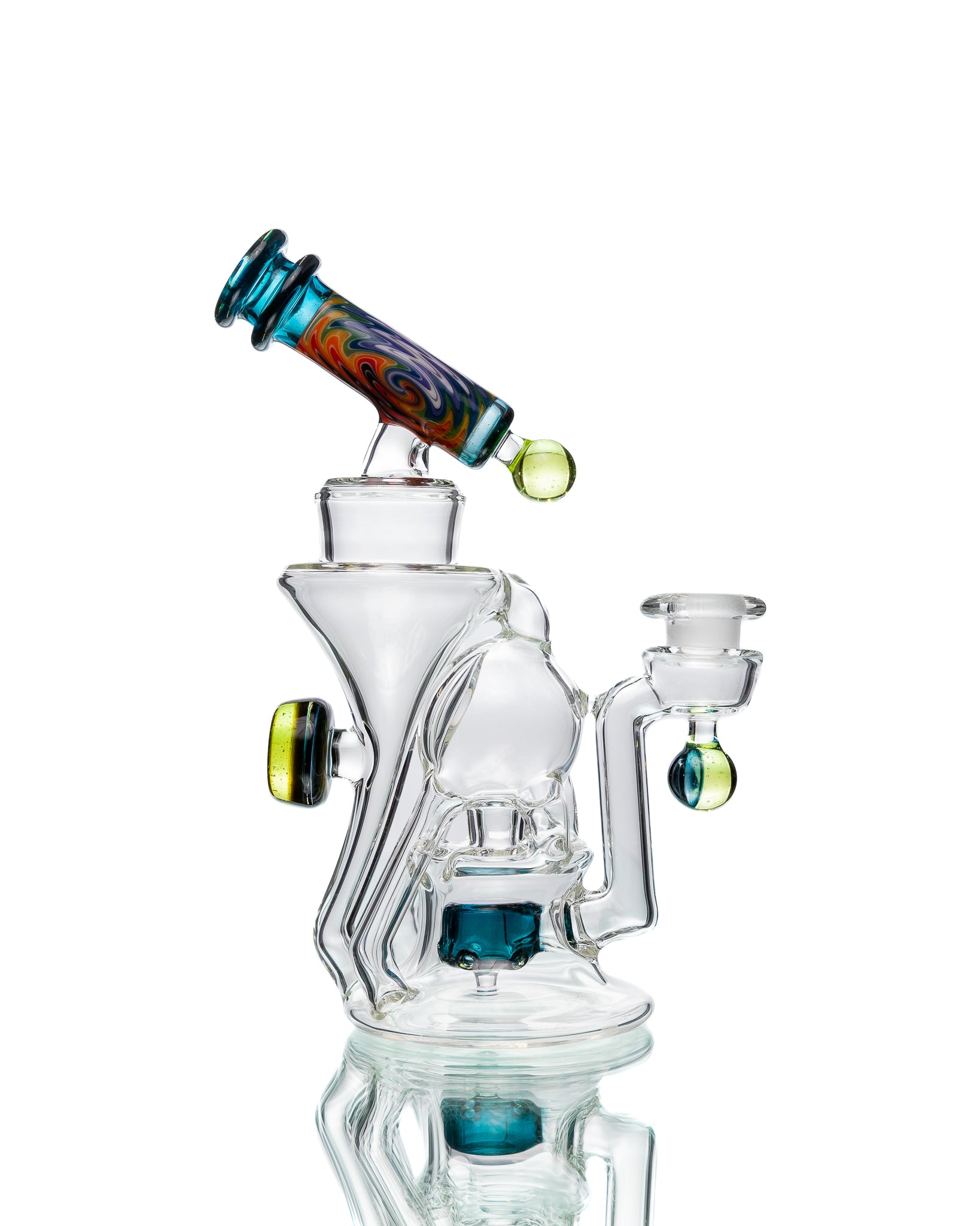 Aaron B - Recycler - Clear, Blue & Light Green