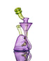 ManChild Glass - Purple Lollipop & Absinthe Side Saddle Recycler