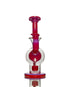 FatBoy Glass - "Pink Slime over Poppy" Ball Bubbler