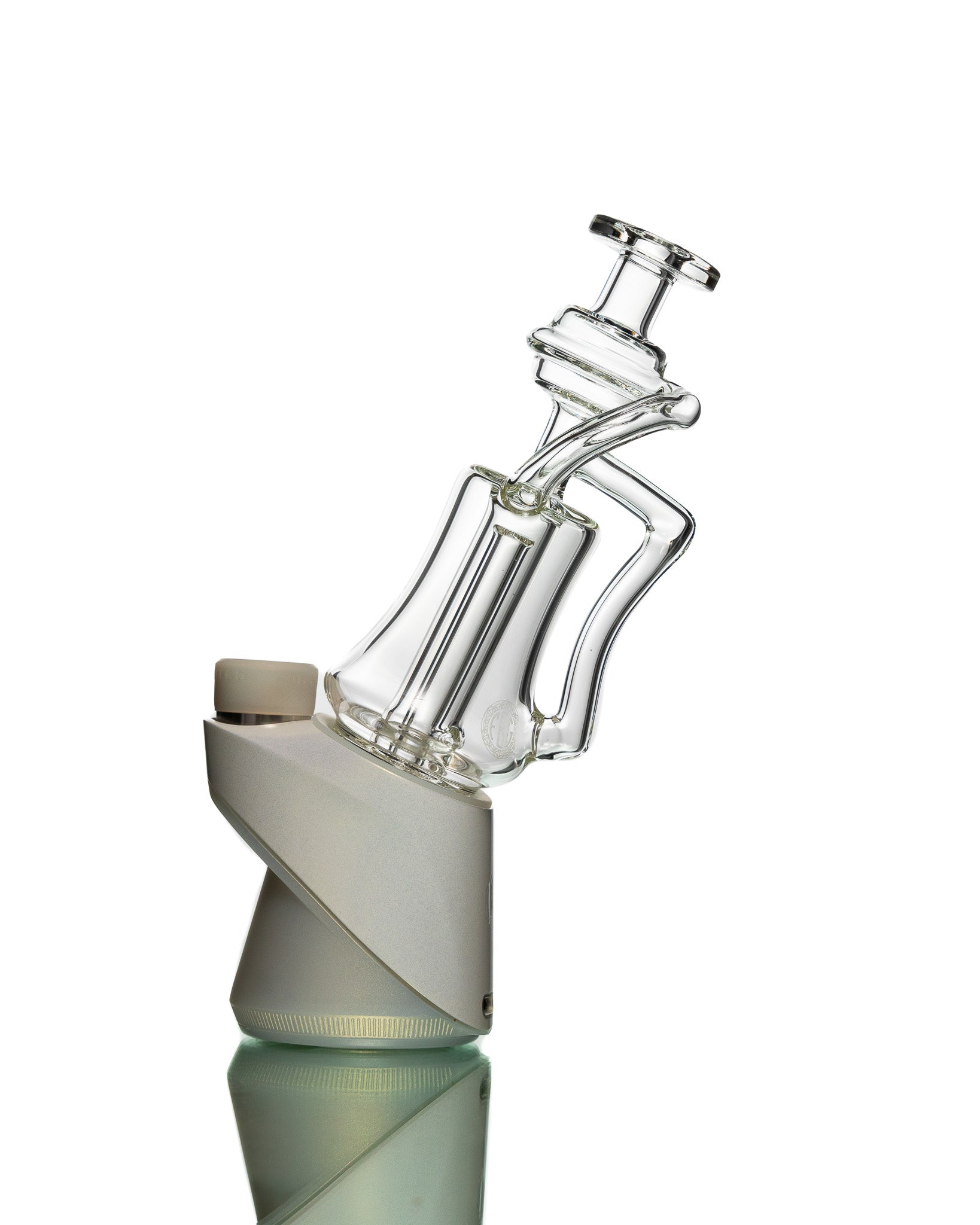 FatBoy Glass - Puffco Recycler - Clear